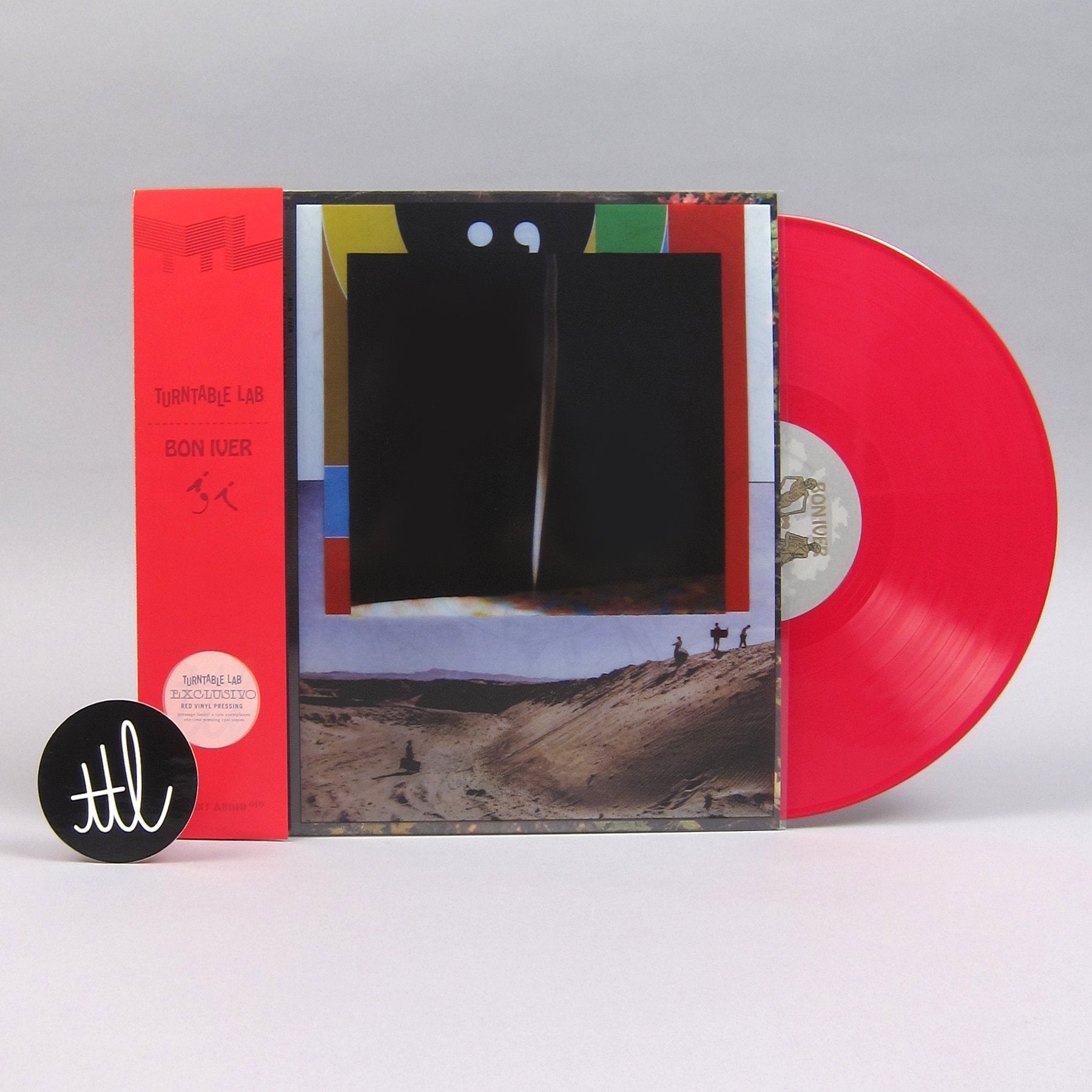 Bon Iver: i,i (Red Colored Vinyl) Vinyl LP - Turntable Lab Exclusive