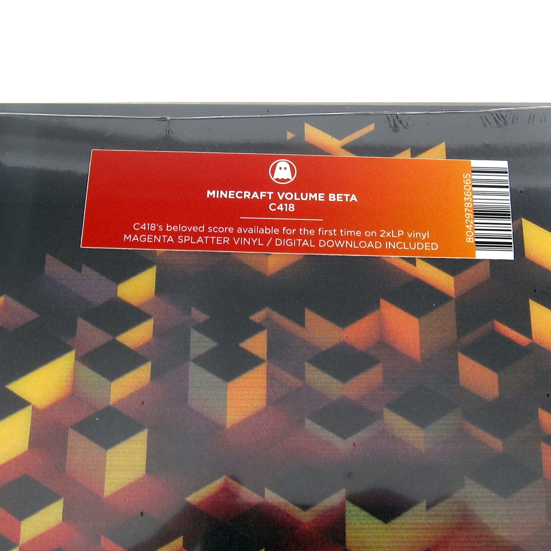 C418: Minecraft Volume Beta (Lenticular Cover, Magenta Splatter Colored Vinyl) 