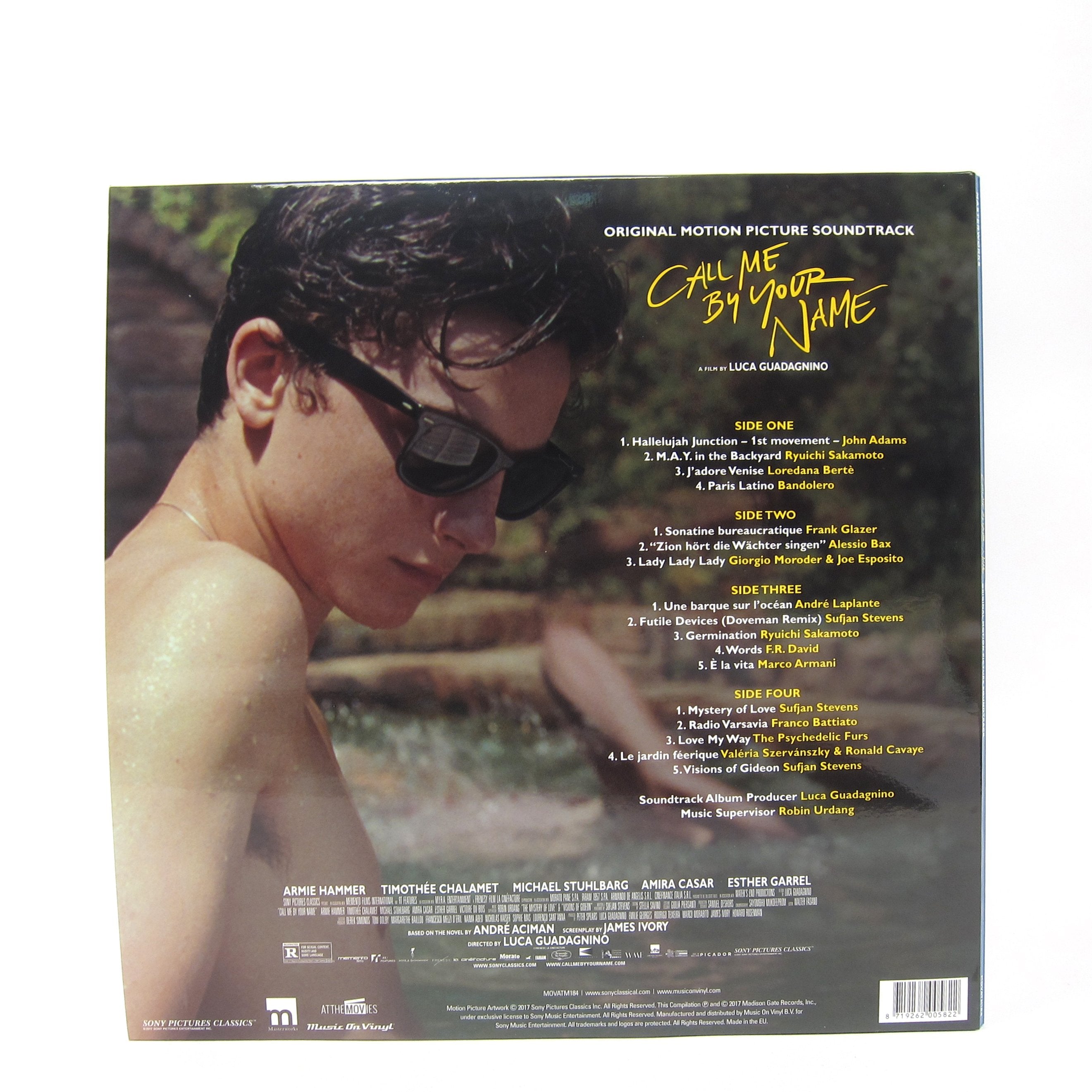 Call Me By Your Name: Call Me By Your Name Soundtrack (Music On Vinyl 180g) Vinyl 2LP