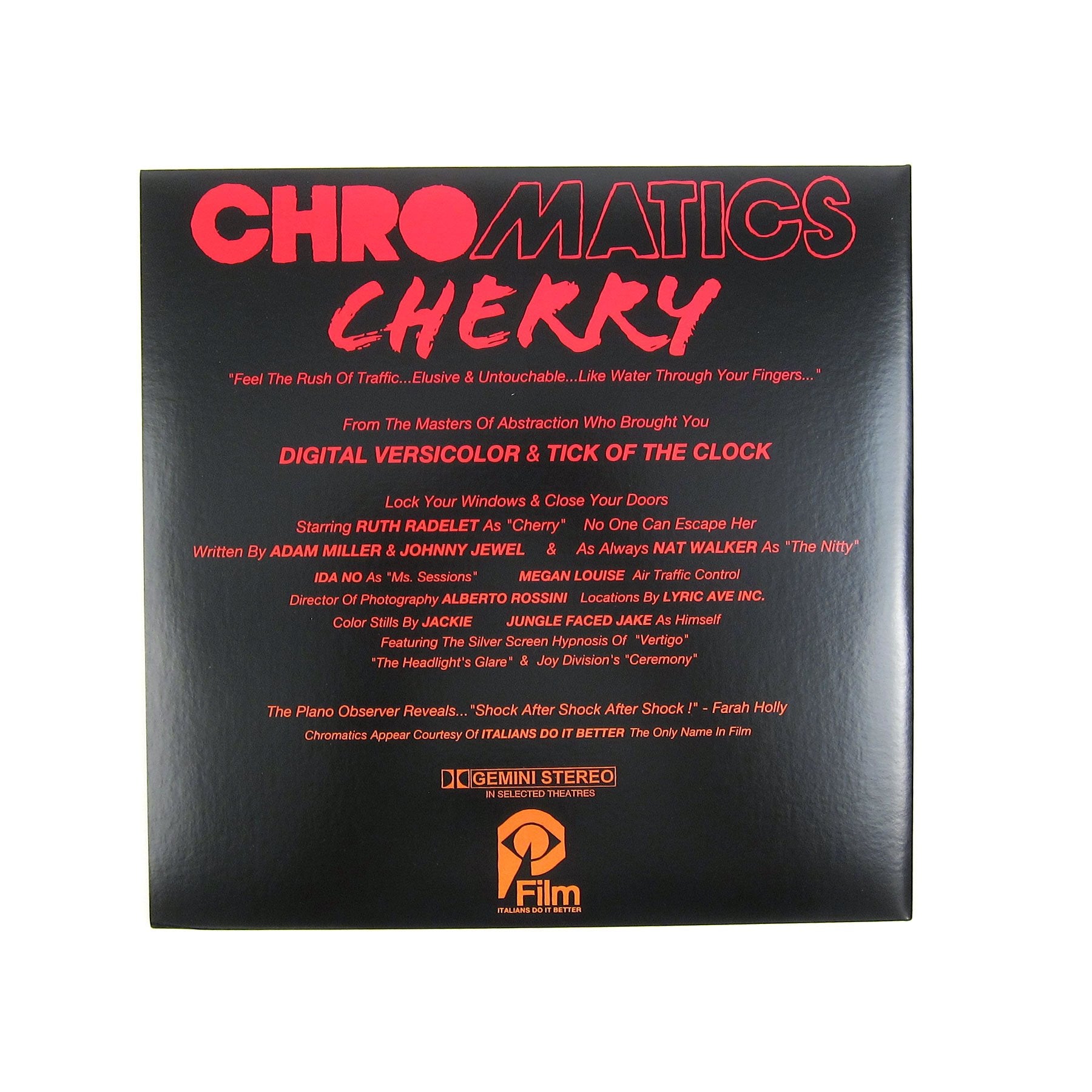 Chromatics: Cherry Deluxe Edition (180g, Lavender Colored Vinyl) Vinyl 2LP