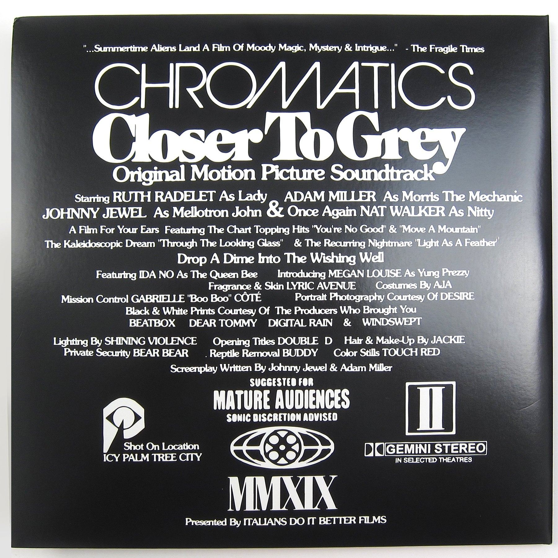 Chromatics: Closer To Grey (Red Colored Vinyl) Vinyl 2LP