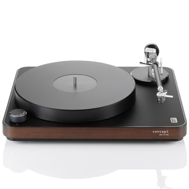 Clearaudio: Concept Active Wood Turntable - Dark Wood
