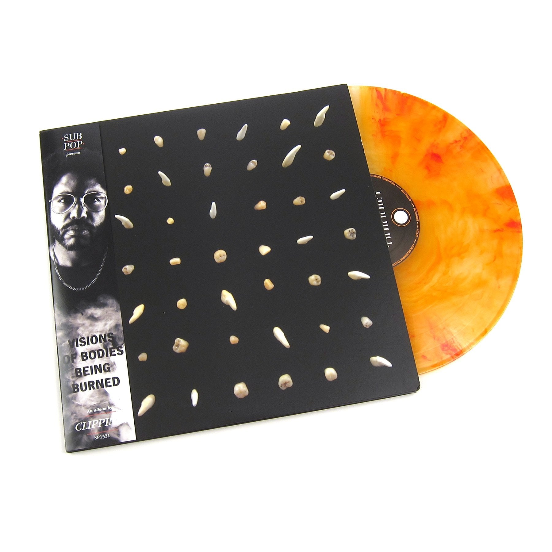 Clipping: Visions Of Bodies Being Burned (Loser Edition Colored Vinyl)