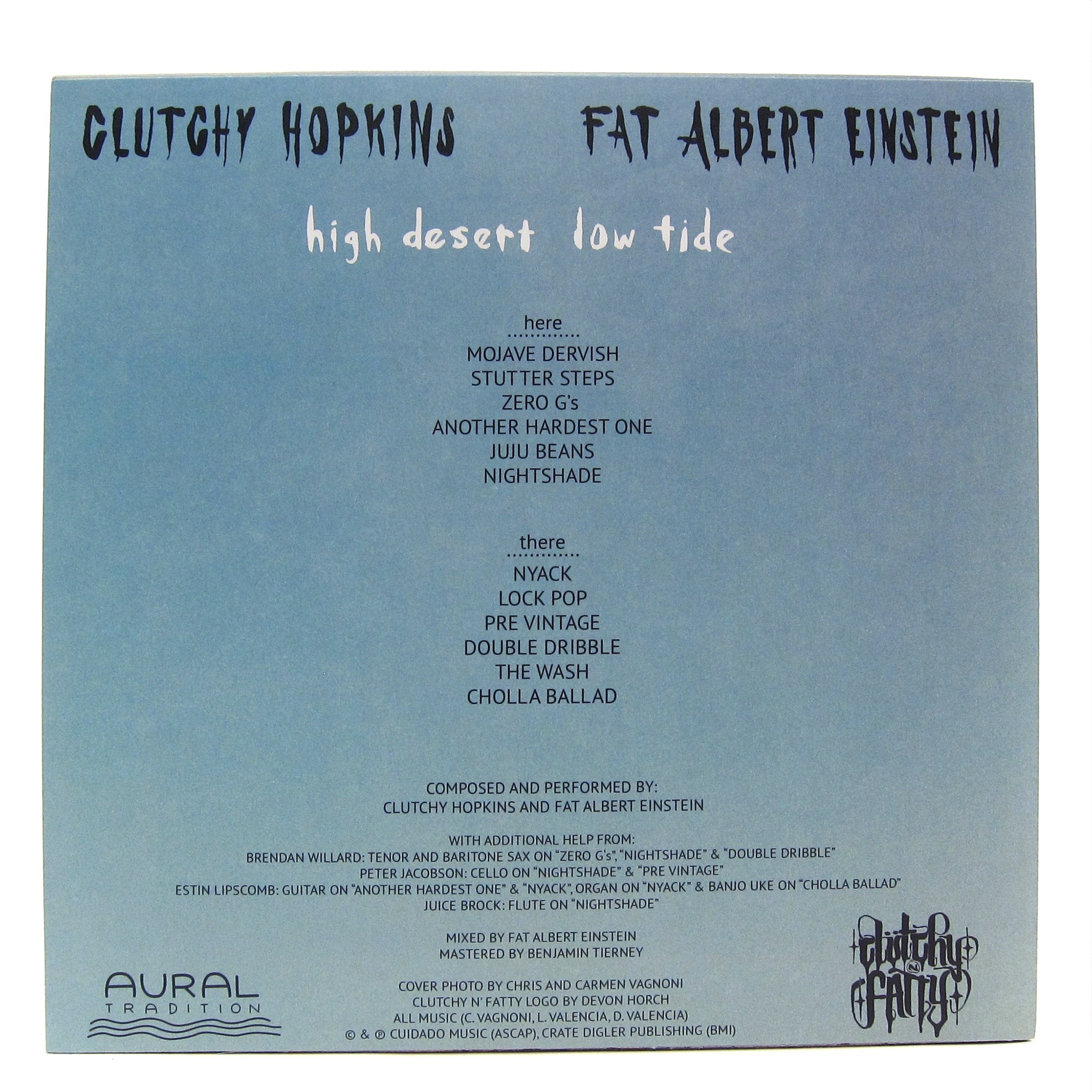 Clutchy Hopkins & Fat Albert Einstein: High Desert Low Tide Vinyl LP