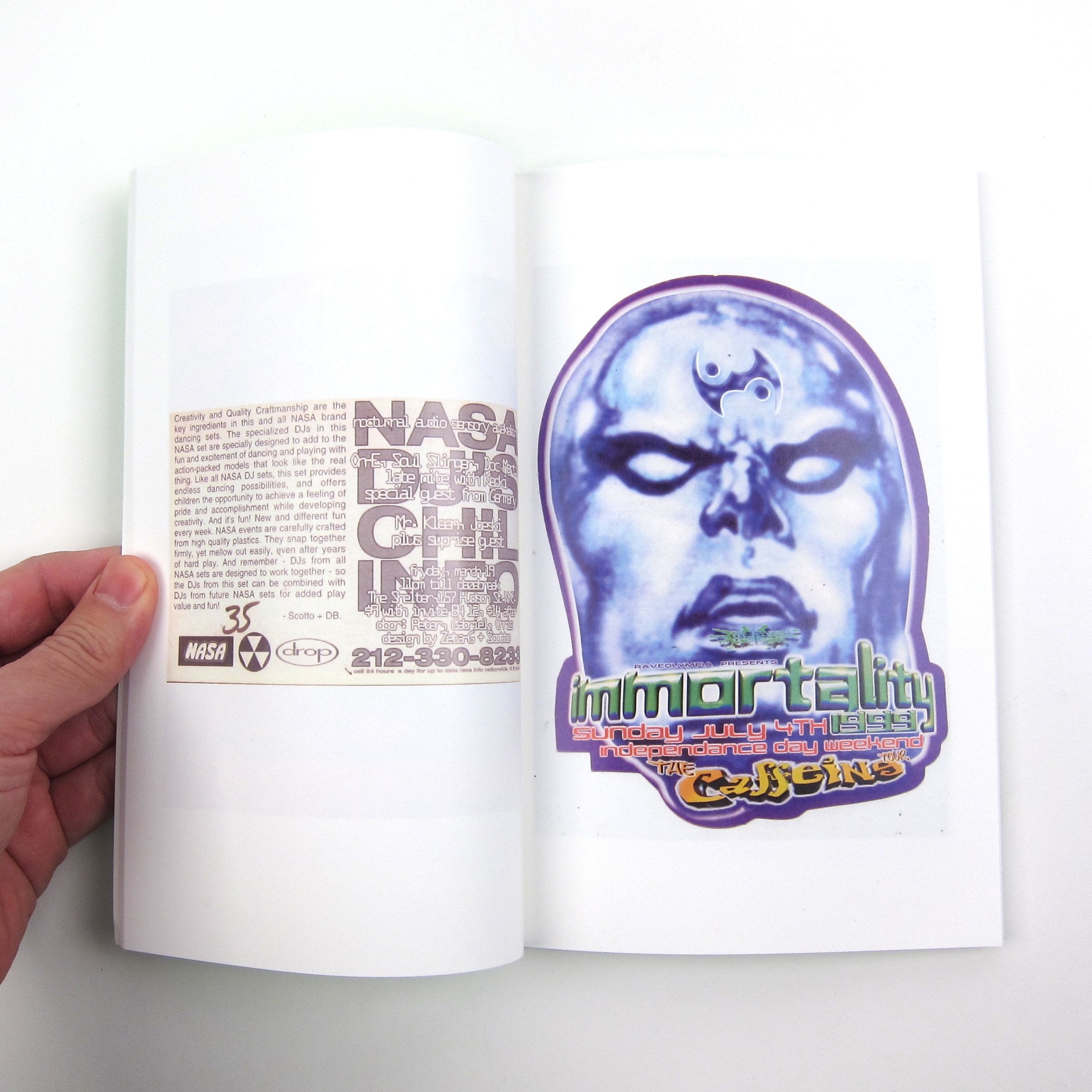 Colpa Press: Rave Flyer Zine Pack (NY, SF, LA)