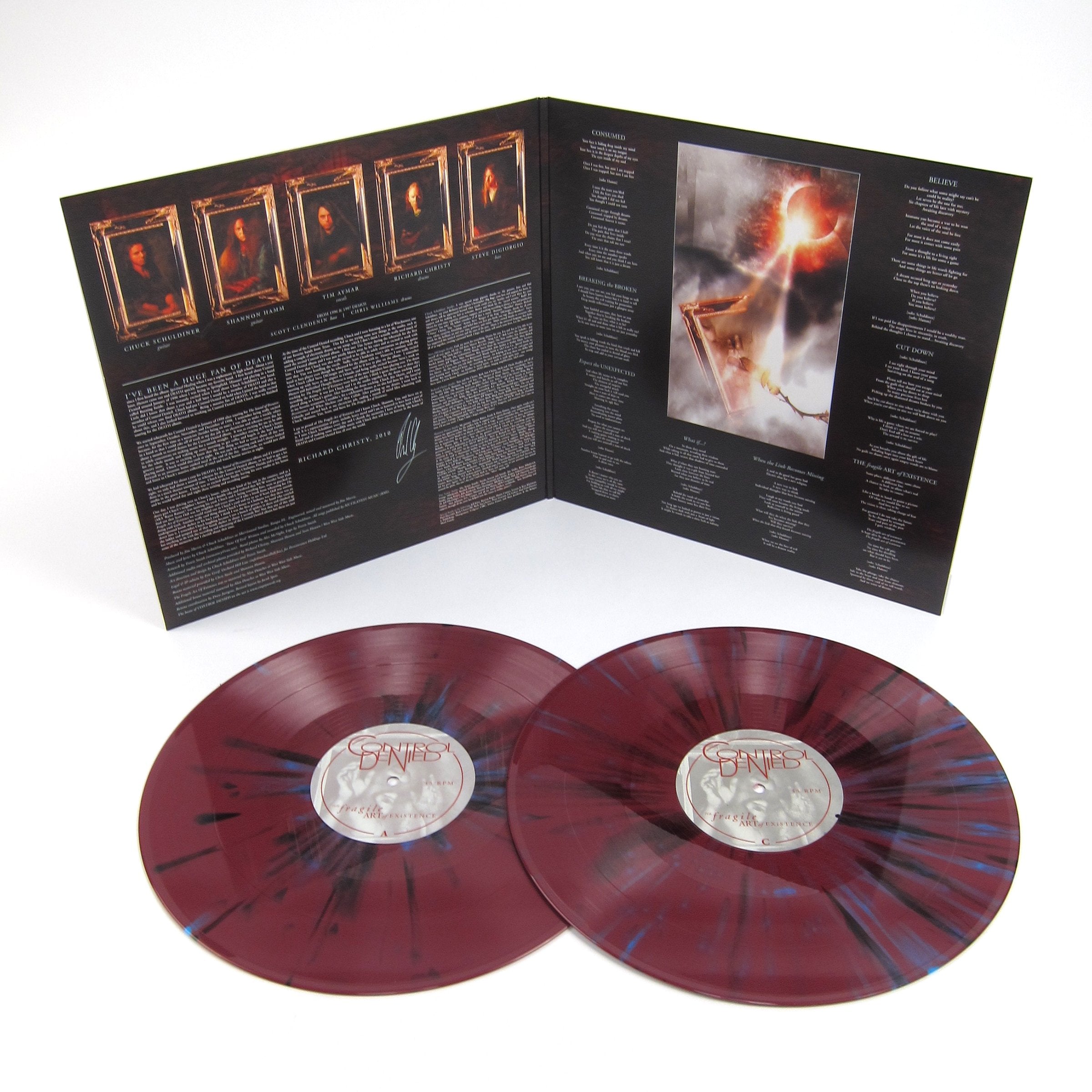Control Denied: The Fragile Art of Existence (Indie Exclusive Colored Vinyl) Vinyl 2LP
