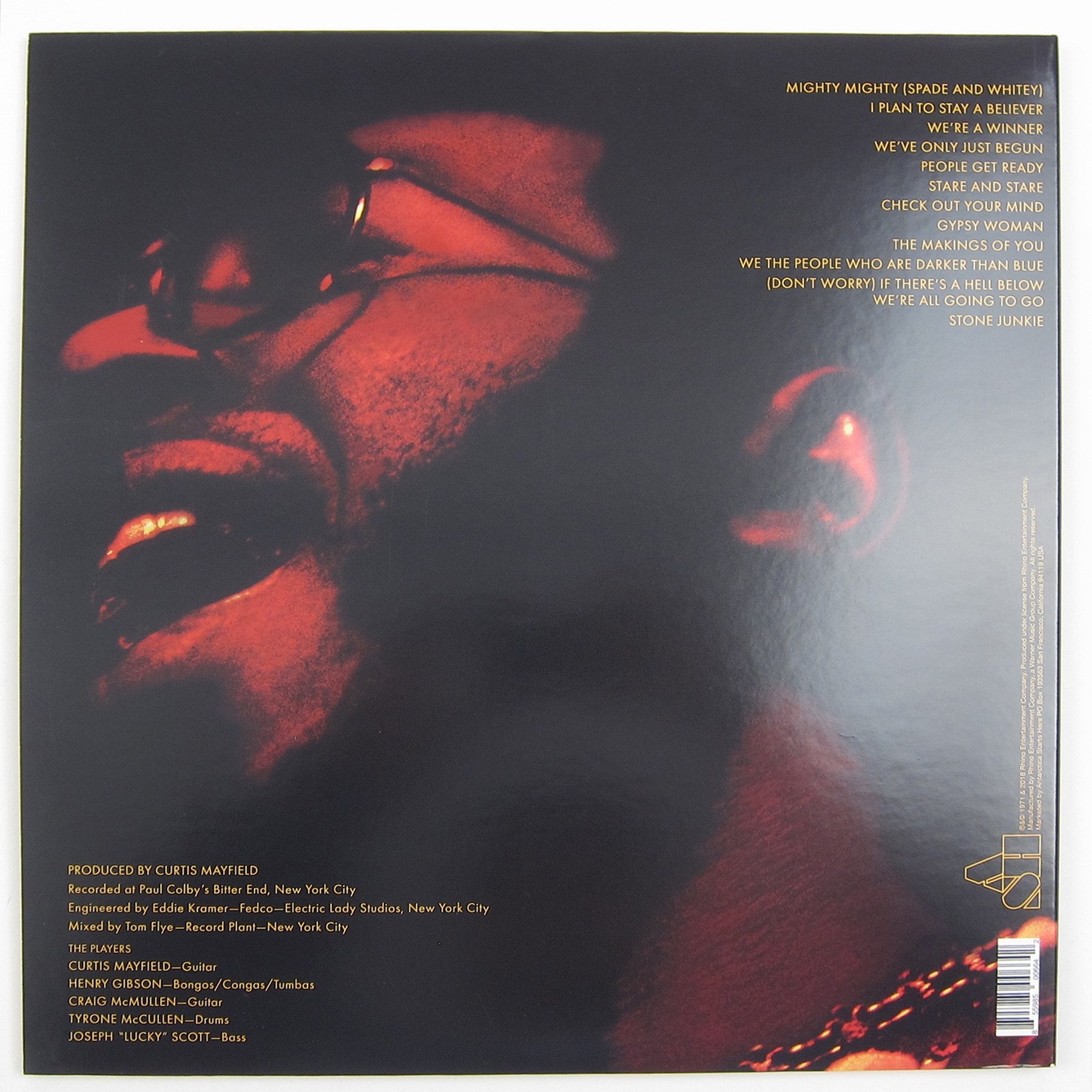 Curtis Mayfield: Curtis / Live! Vinyl 2LP