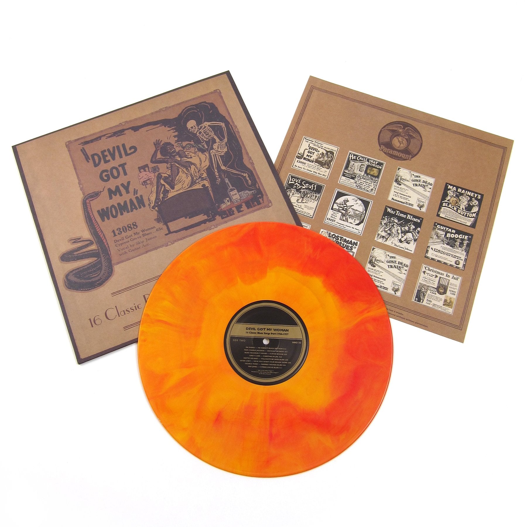 Devil Got My Woman: 16 Classic Blues Songs From 1926-1937 (Colored Vinyl) Vinyl LP