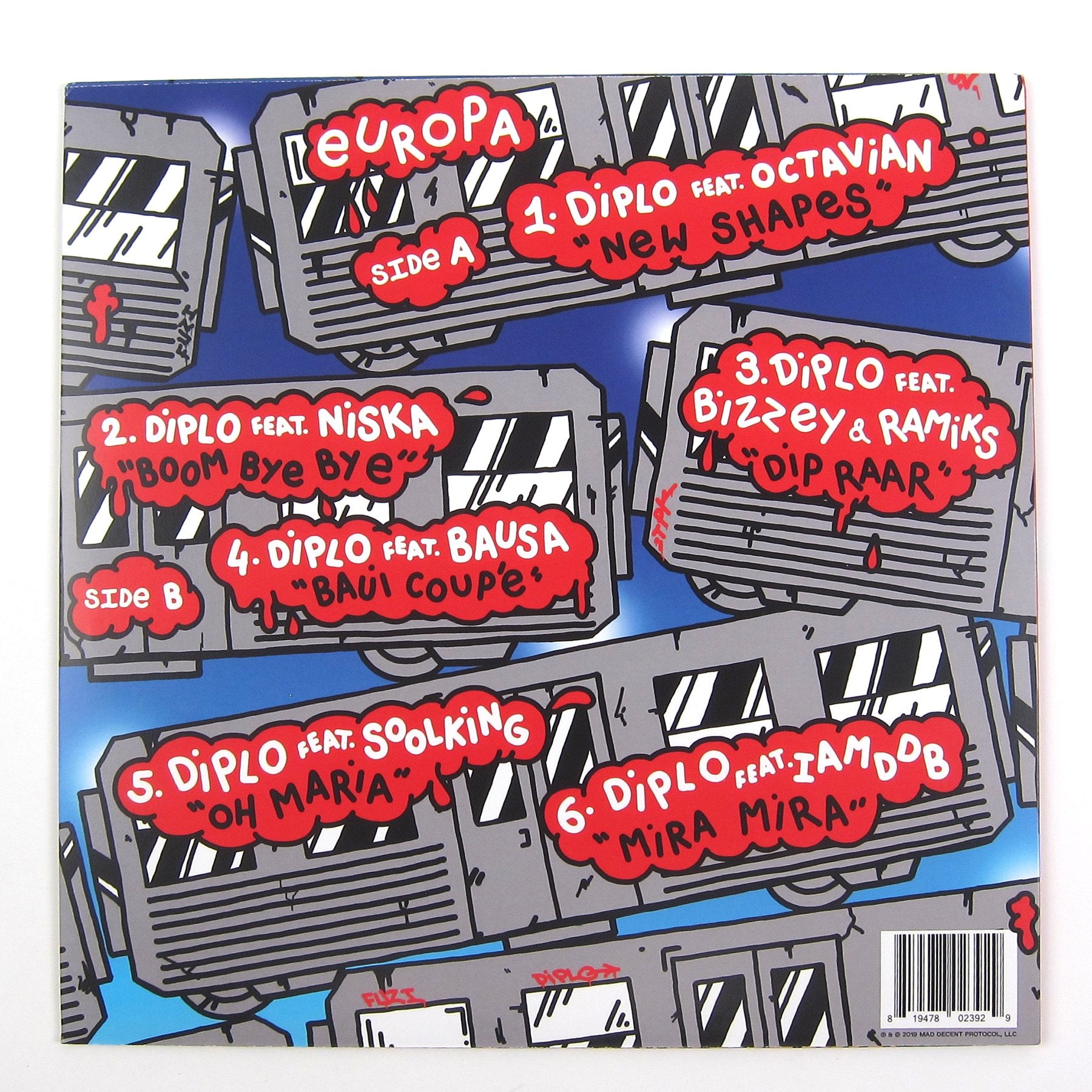 Diplo: Europa (Colored Vinyl) Vinyl 12"
