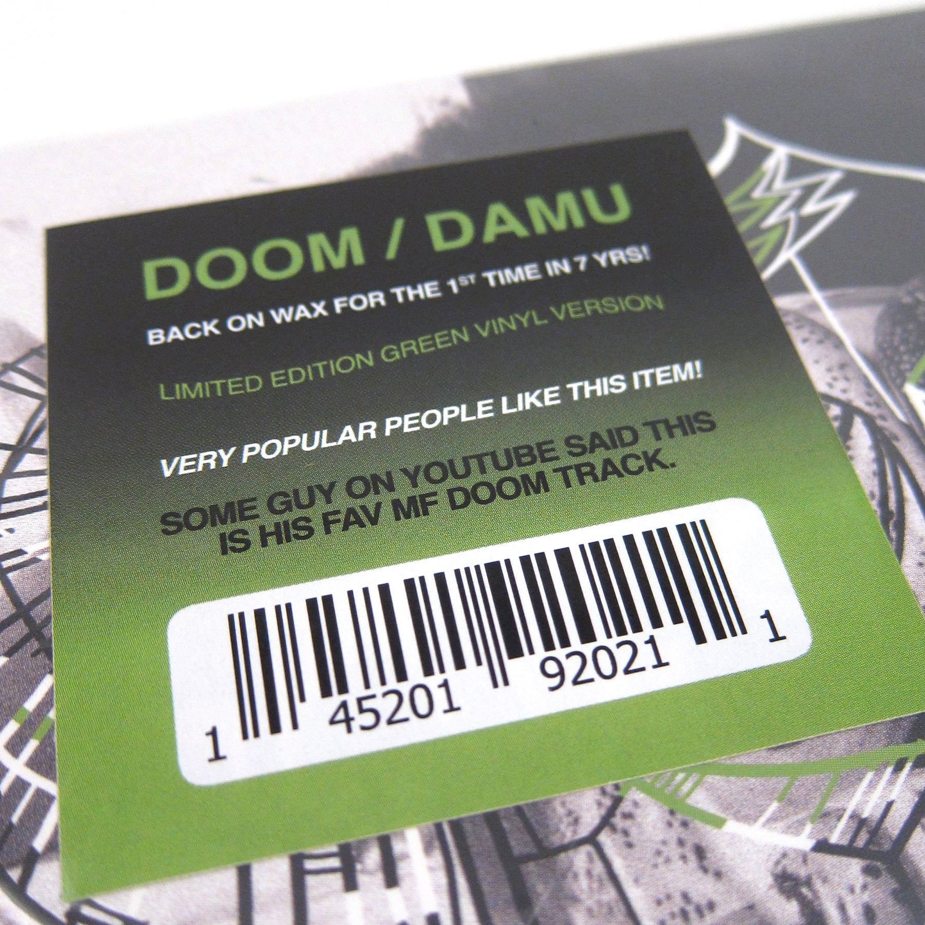 MF Doom x Damu The Fudgemunk: Coco Mango Sliced & Diced (Colored Vinyl) Vinyl 7"