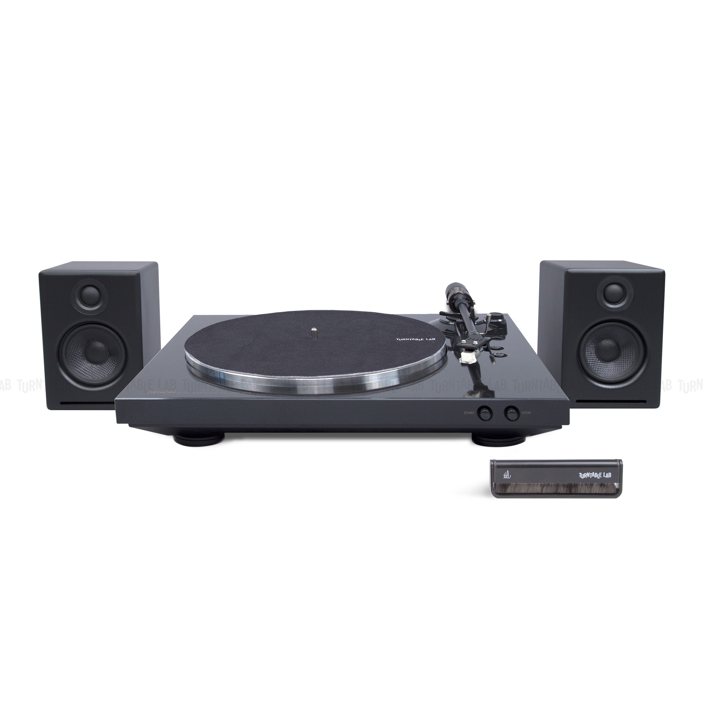 Denon: DP-300F / Audioengine A2+W / Turntable Package