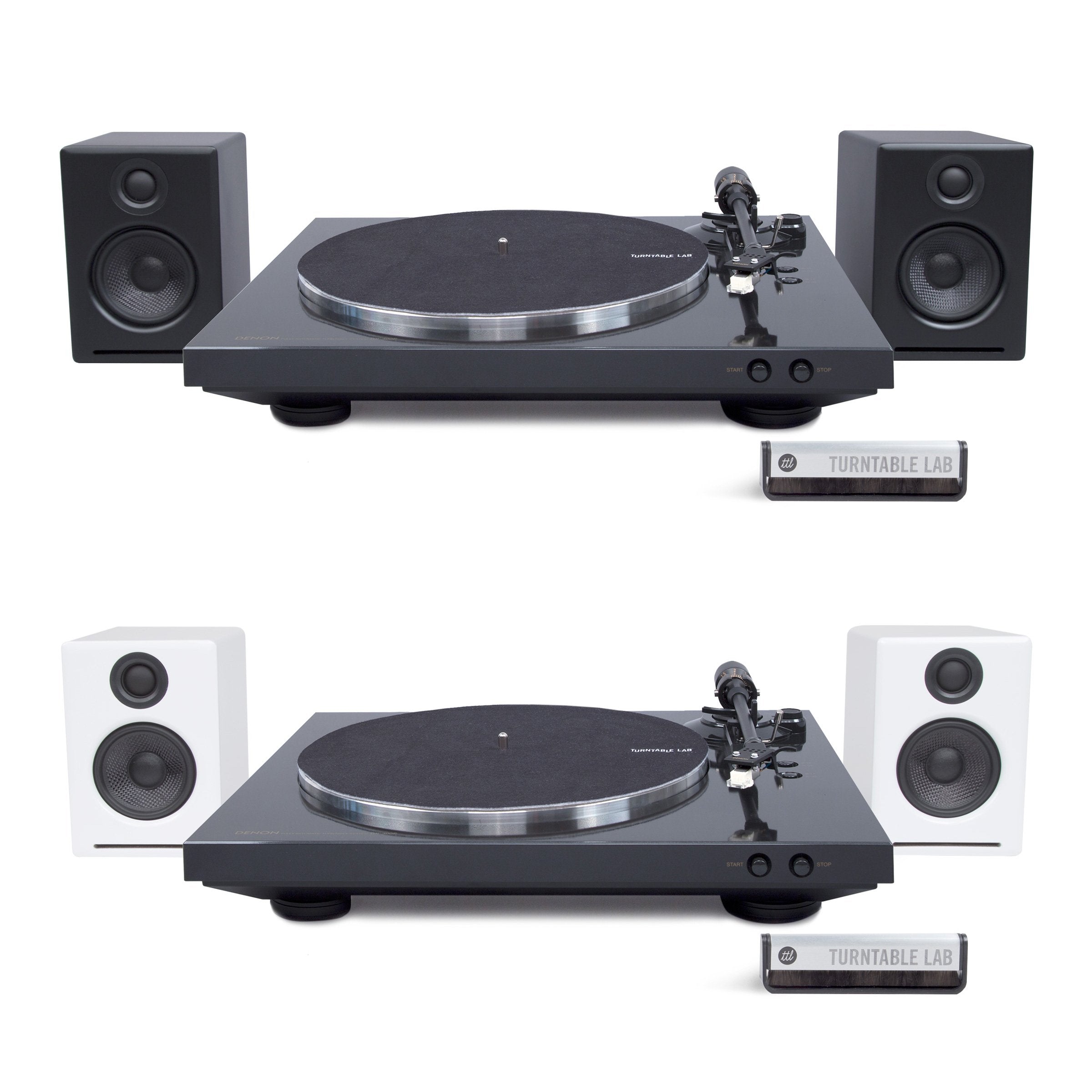 Denon: DP-300F / Audioengine A2+W / Turntable Package