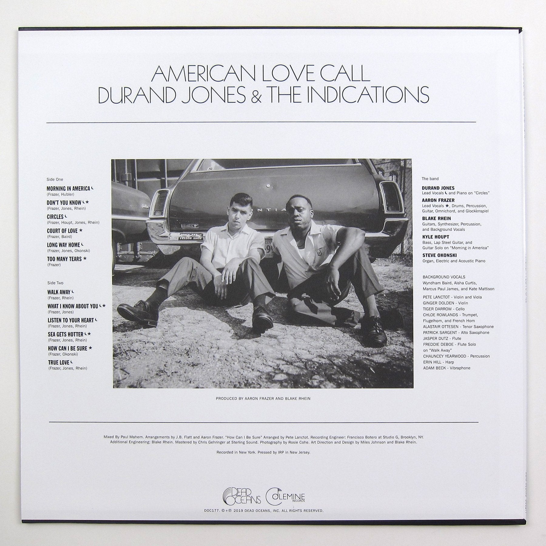 Durand Jones & The Indications: American Love Call Vinyl LP