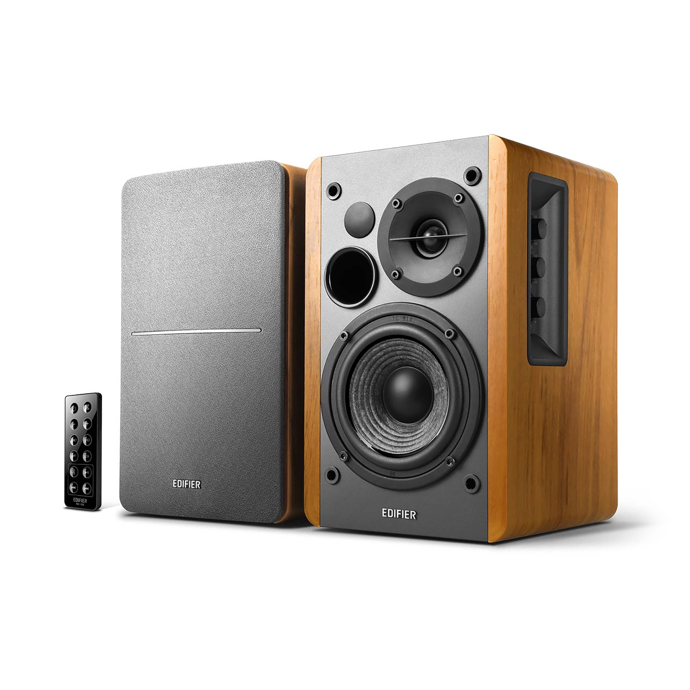 Edifier: R1280DB Powered Speakers w/Bluetooth - Wood Brown