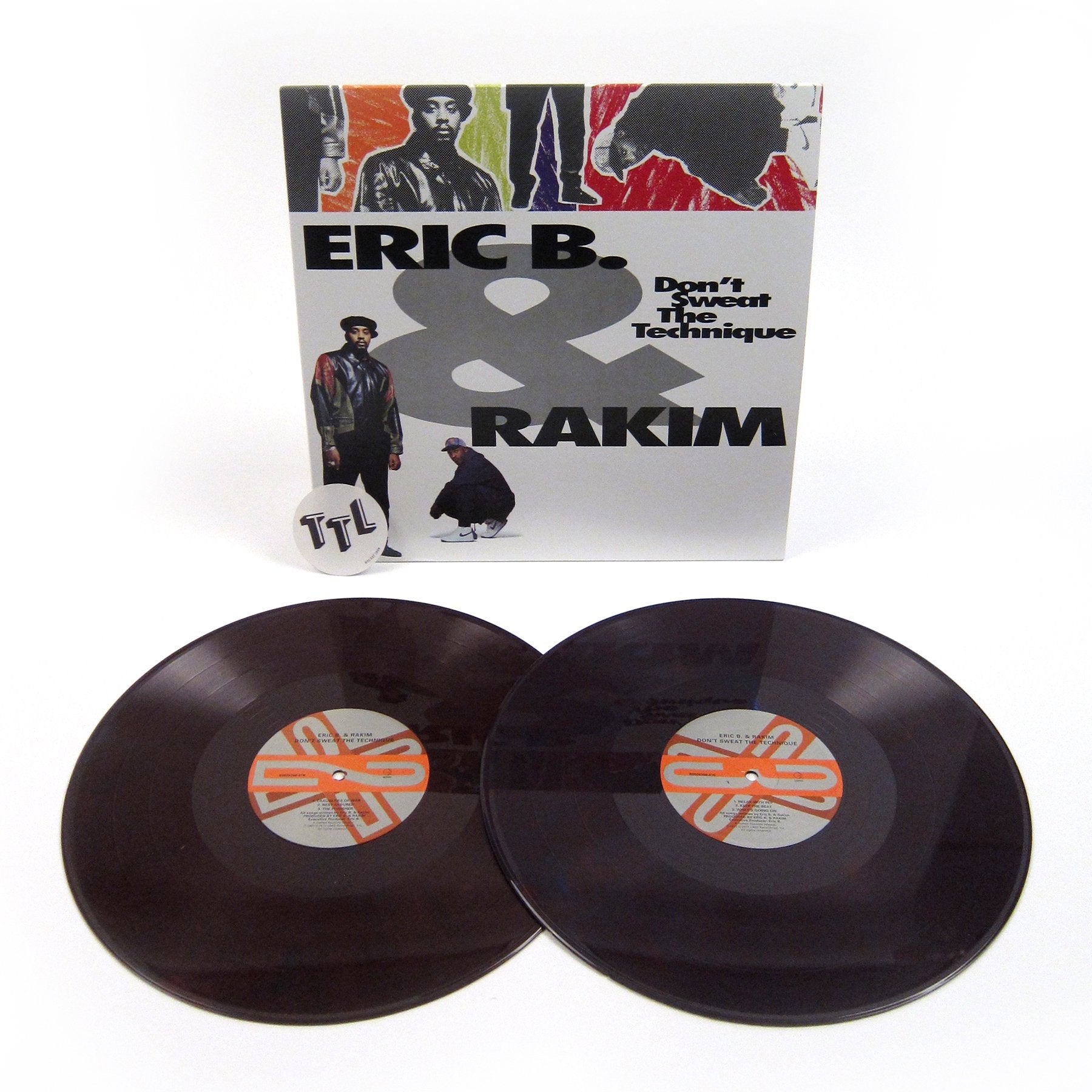 Eric B. & Rakim: Don't Sweat The Technique (Colored Vinyl) Vinyl 2LP