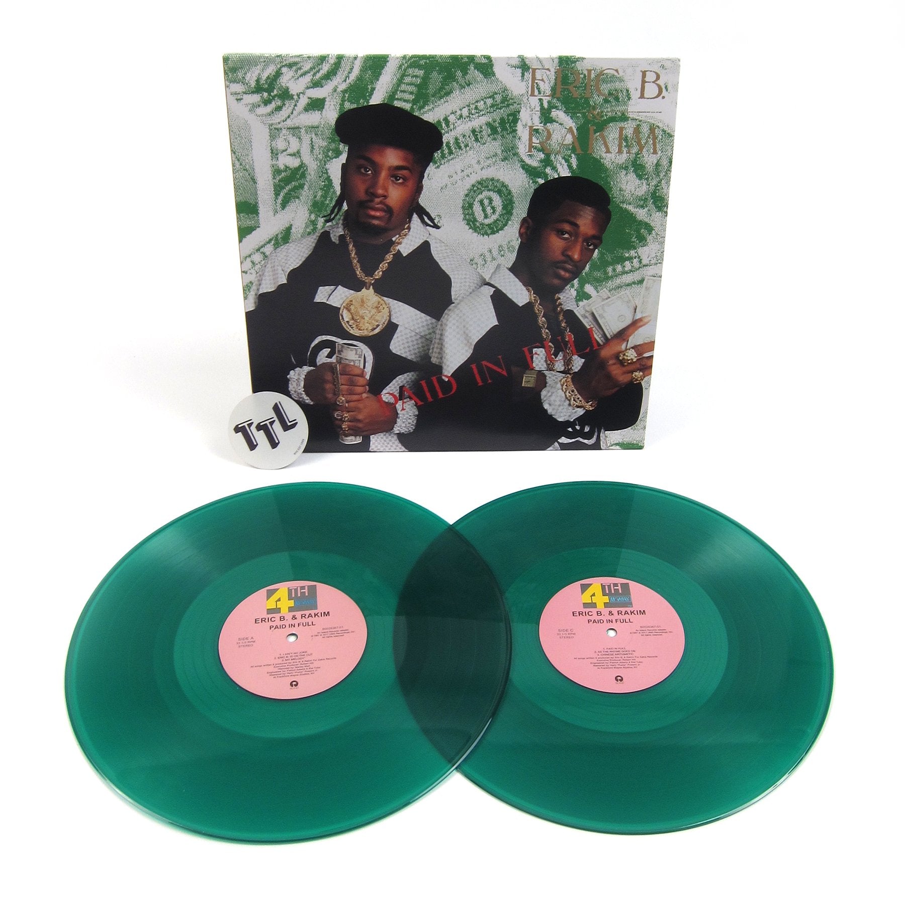 Eric B. & Rakim: Paid In Full (Green Colored Vinyl) Vinyl 2LP