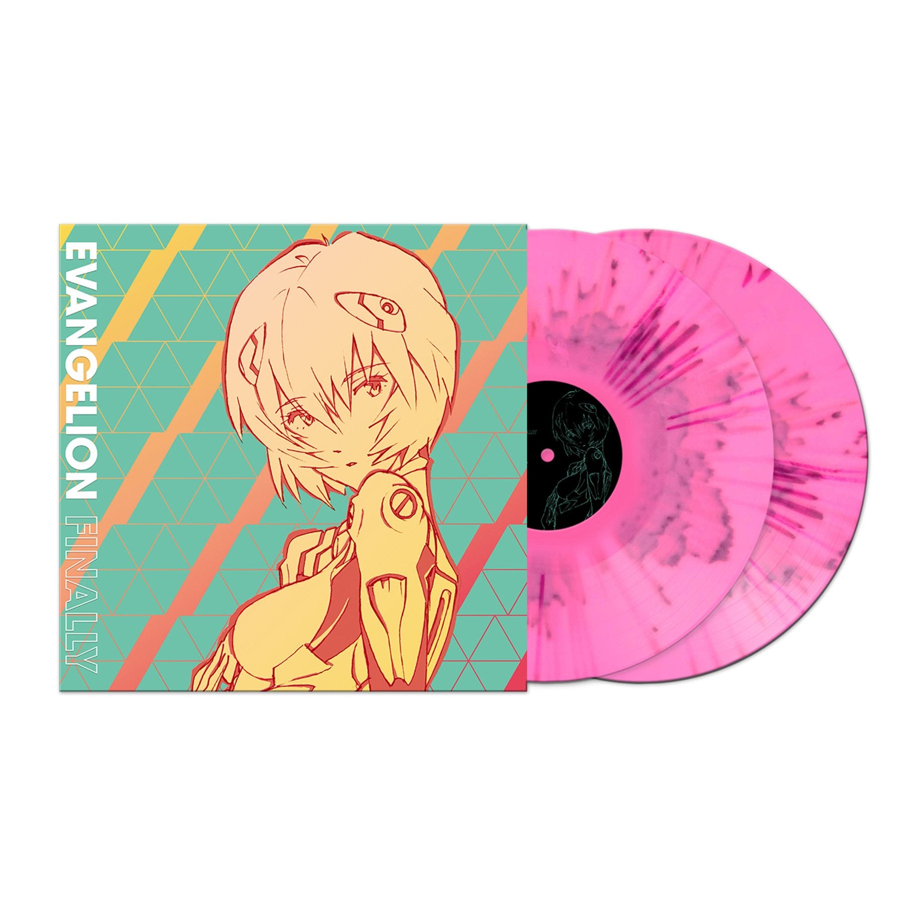 Neon Genesis Evangelion: Evangelion Finally Soundtrack (Pink Splatter Colored Vinyl) Vinyl 2LP - PRE-ORDER