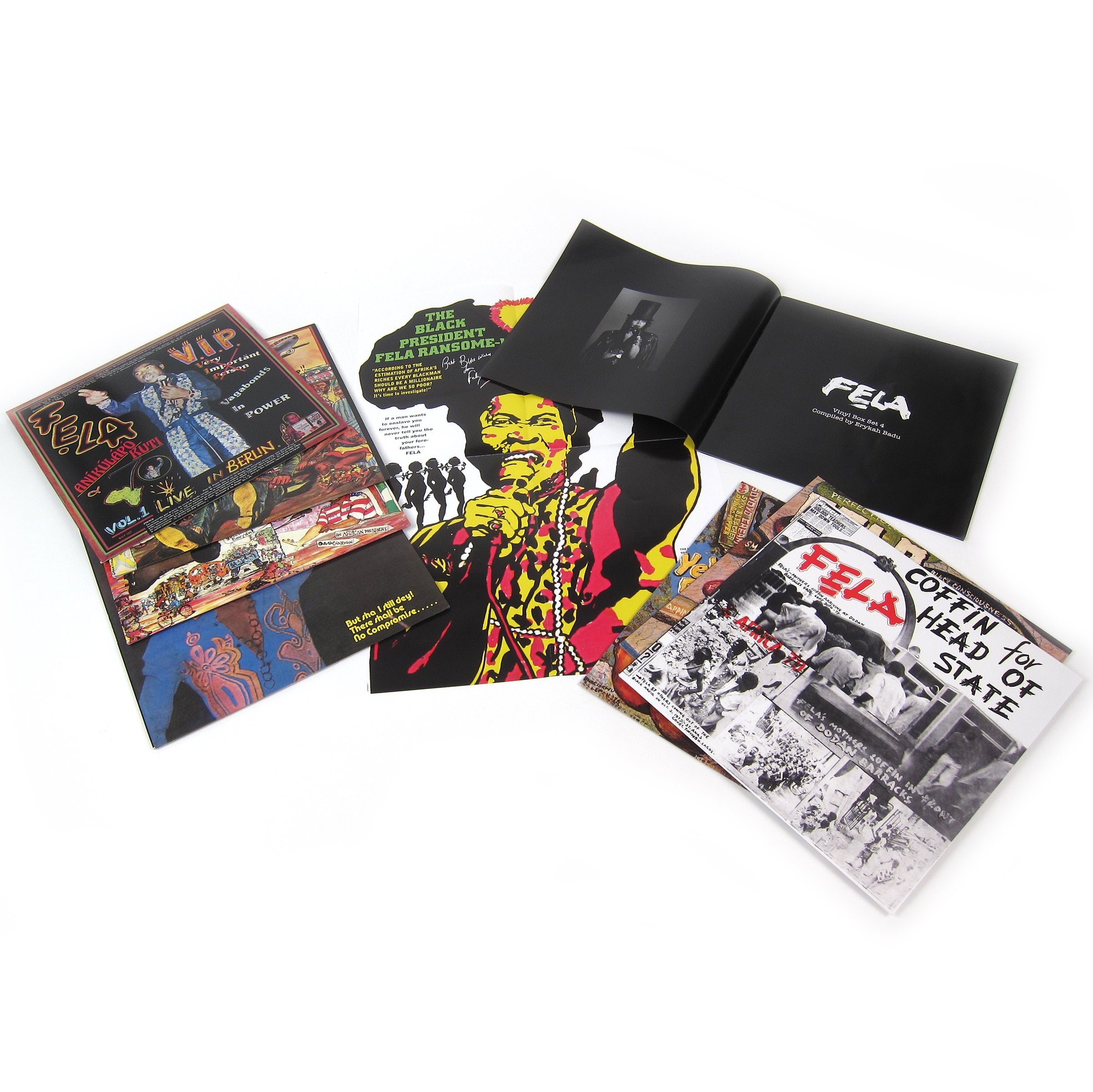 Fela Kuti: Vinyl LP Boxset #4 (Compiled by Erykah Badu)