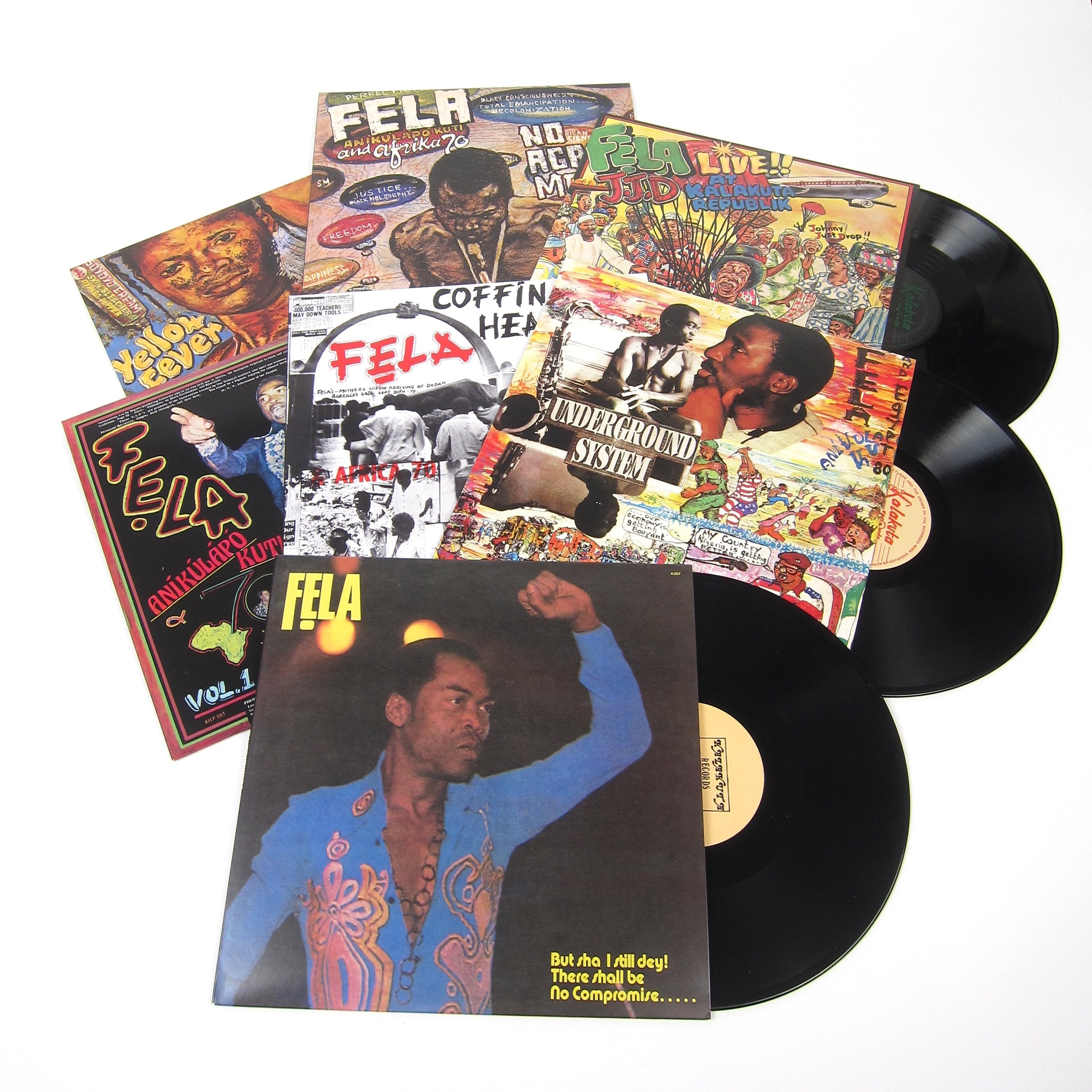 Fela Kuti: Vinyl LP Boxset #4 (Compiled by Erykah Badu)
