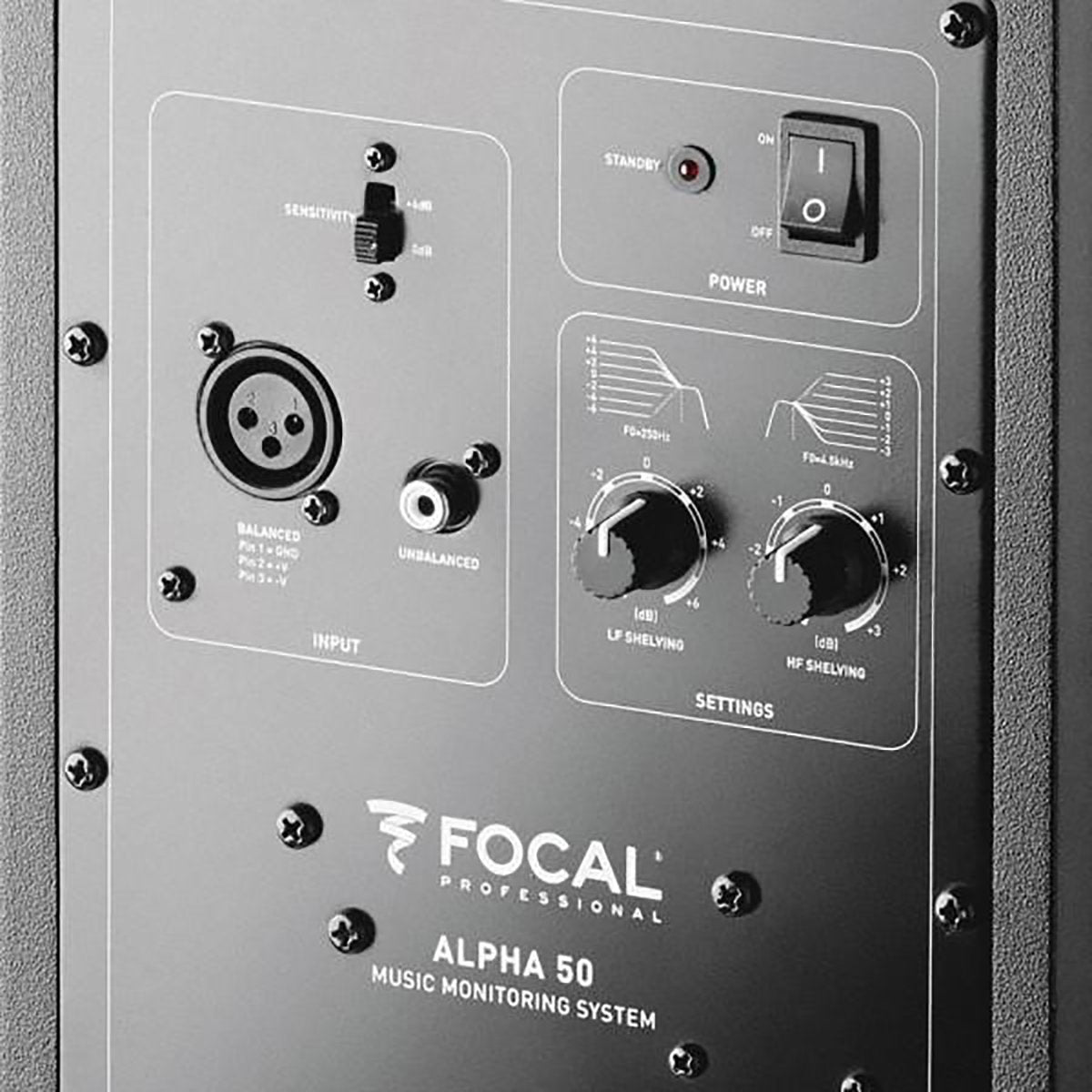 Focal: Alpha 50 Professional Monitoring Loudspeaker - Limited Edition White (Single) - OPEN BOX SPECIAL