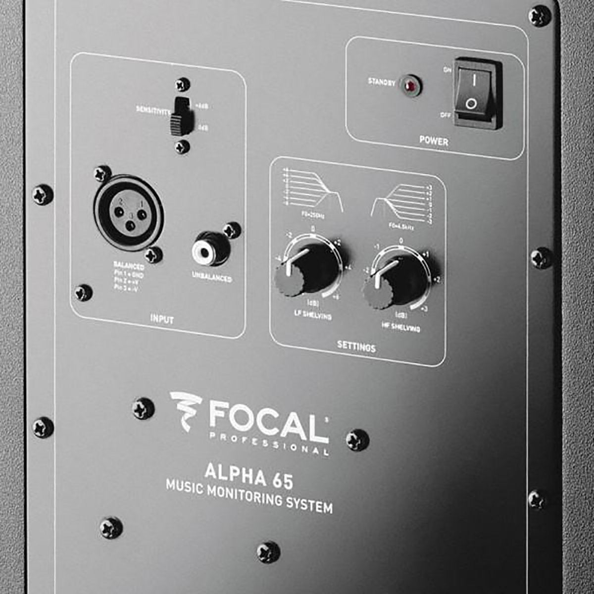 Focal: Alpha 65 Professional Monitoring Loudspeaker - Limited Edition White (Single) - OPEN BOX SPECIAL