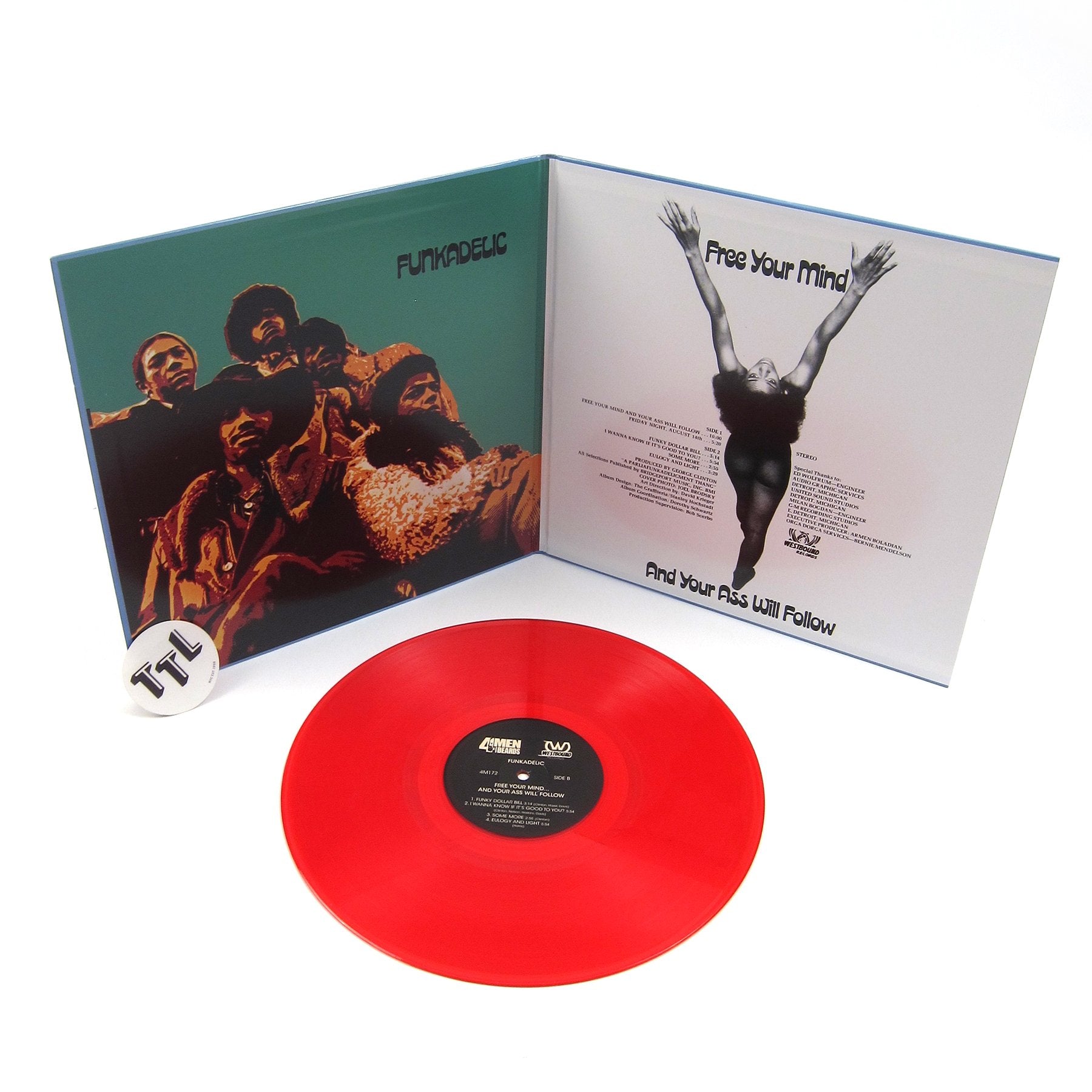 Funkadelic: Free Your Mind And Your Ass Will Follow (Red Colored Vinyl) Vinyl LP