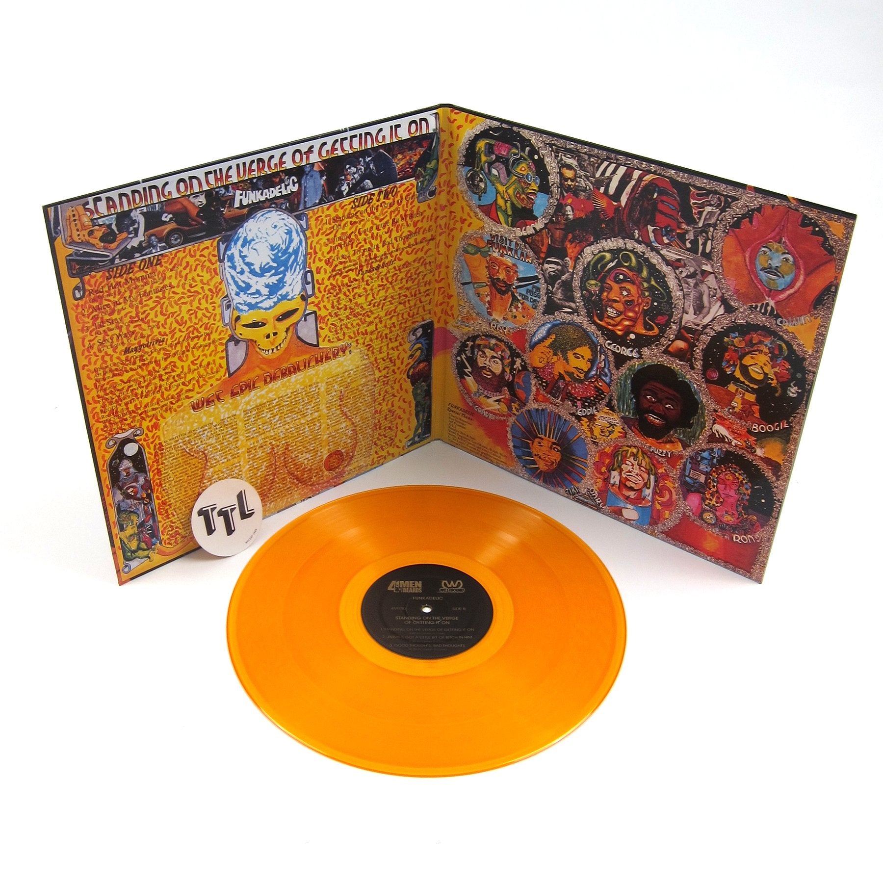 Funkadelic: Standing On The Verge Of Getting It On (Gold Colored Vinyl) Vinyl LP
