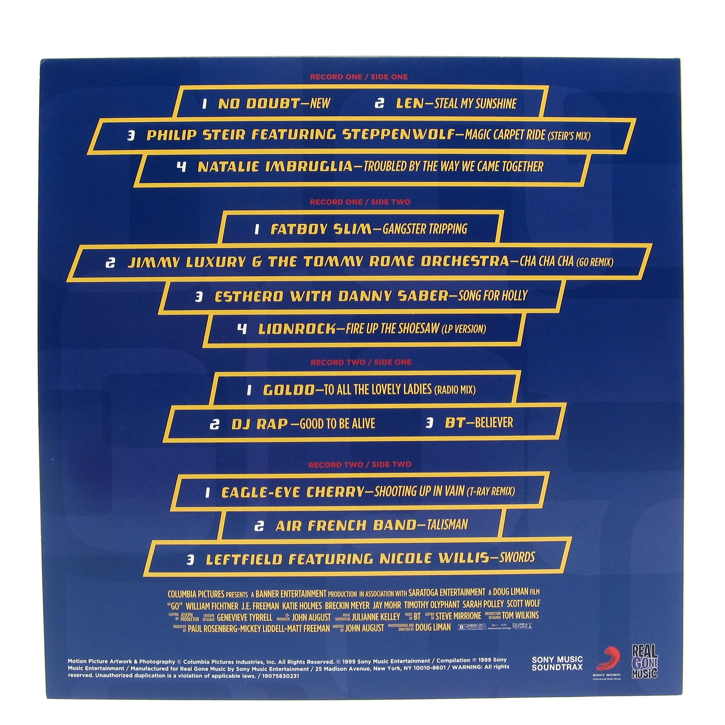 Go: Go Music From The Motion Picture (Colored Vinyl) Vinyl 2LP