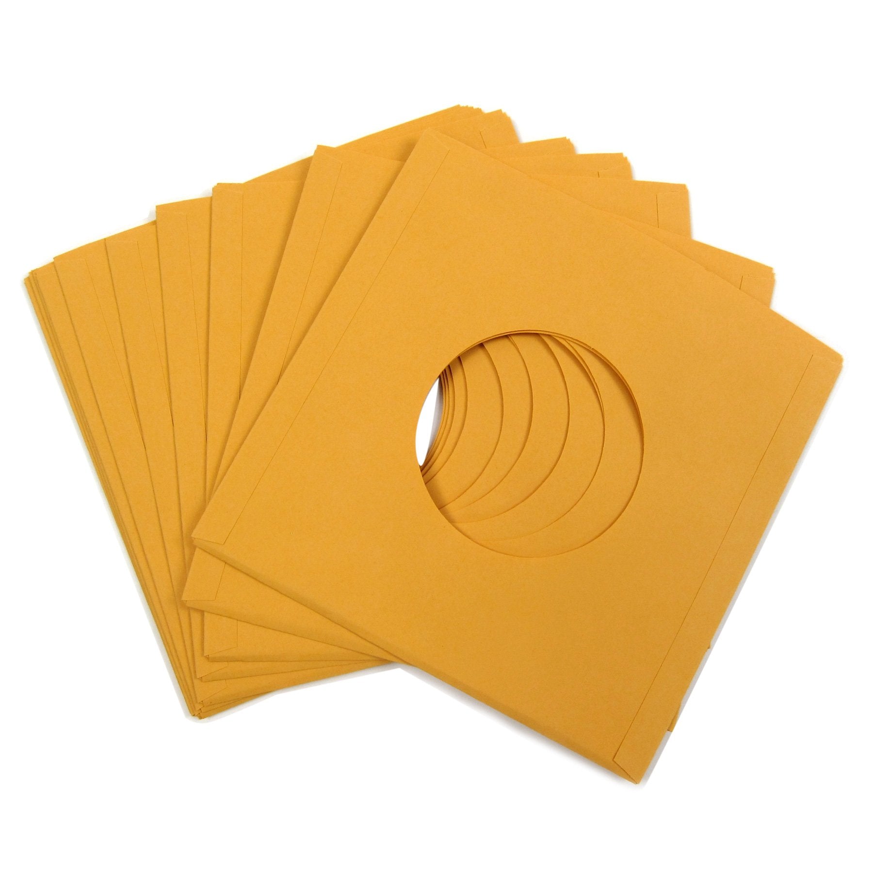 Record Supply Co: 7" Sleeves - Gold (10 Units)