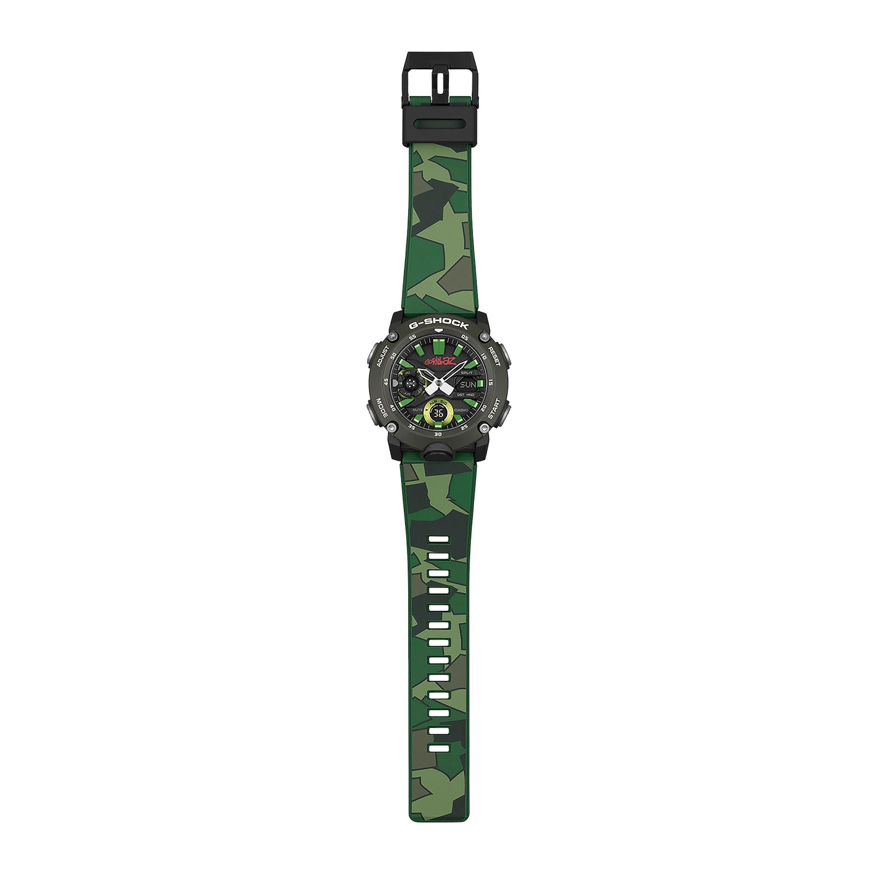G-Shock: Casio x Gorillaz Watch - Camo (GA2000GZ-3A)