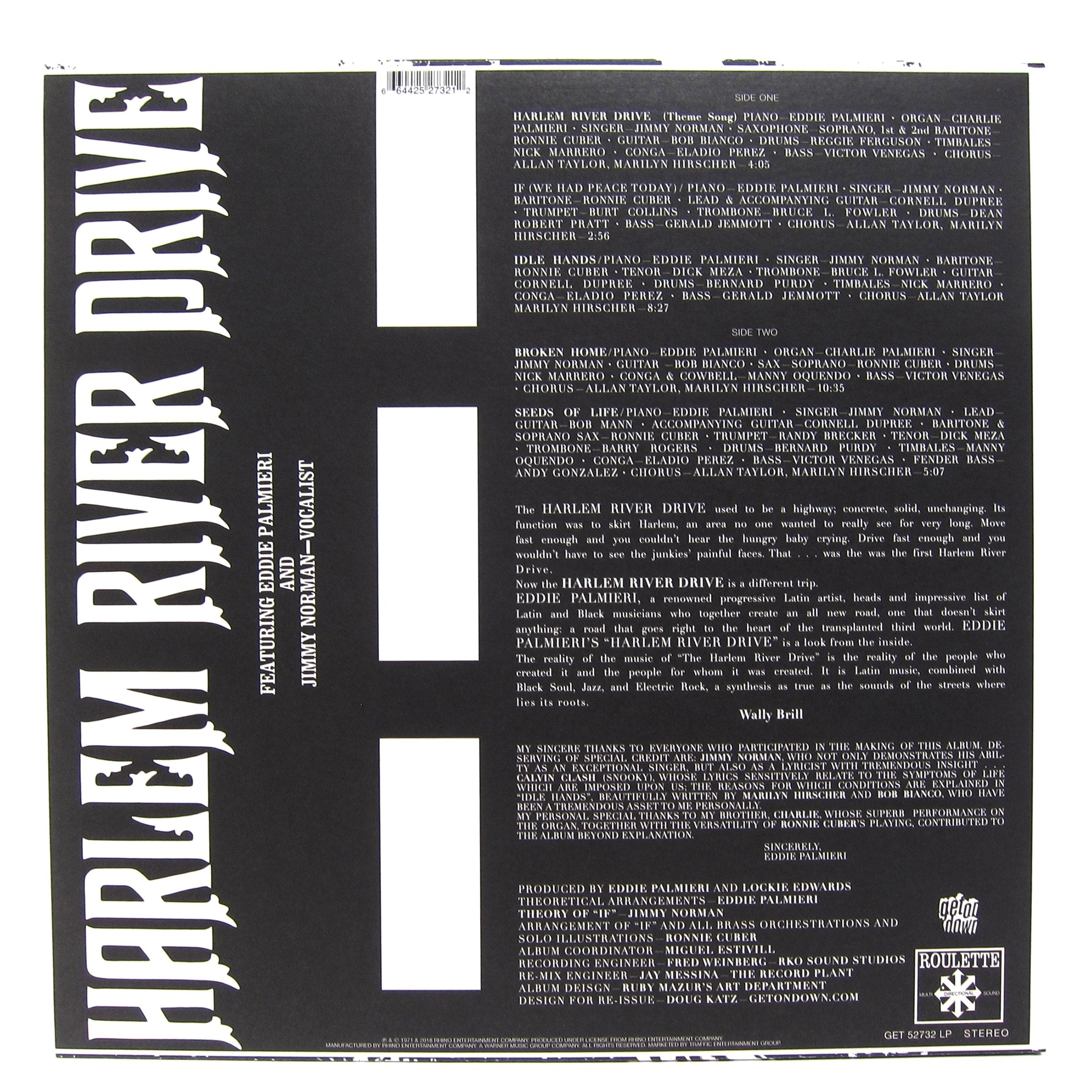 Harlem River Drive: Harlem River Drive Vinyl LP