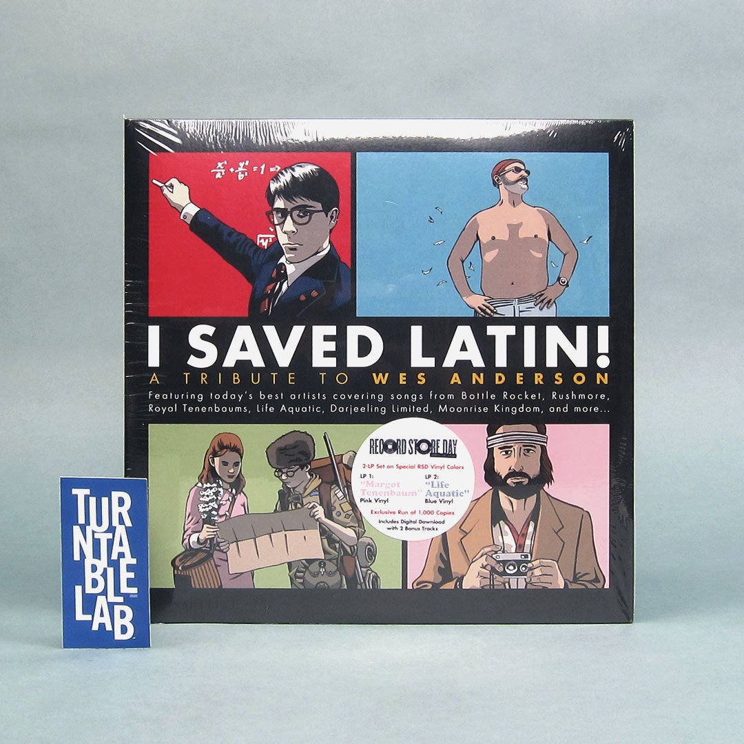 American Laundromat Records: I Saved Latin! - A Tribute To Wes Anderson Vinyl 2LP (Record Store Day)