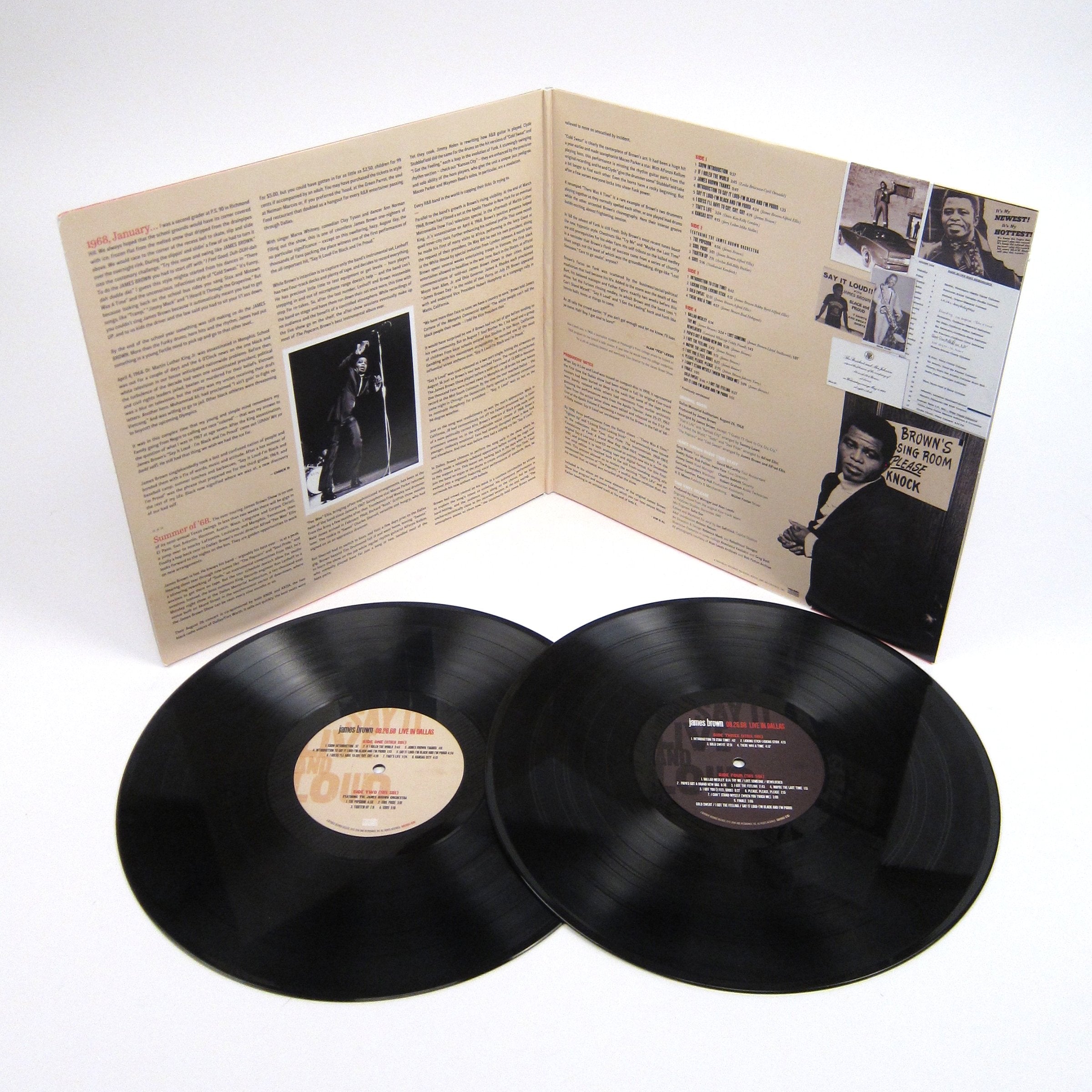 James Brown: Say It Live And Loud - Live In Dallas Vinyl 2LP