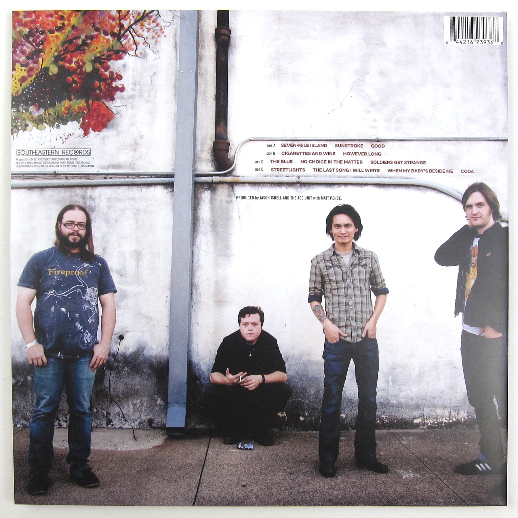 Jason Isbell & the 400 Unit: Jason Isbell & The 400 Unit (Indie Exclusive Colored Vinyl) Vinyl 2LP