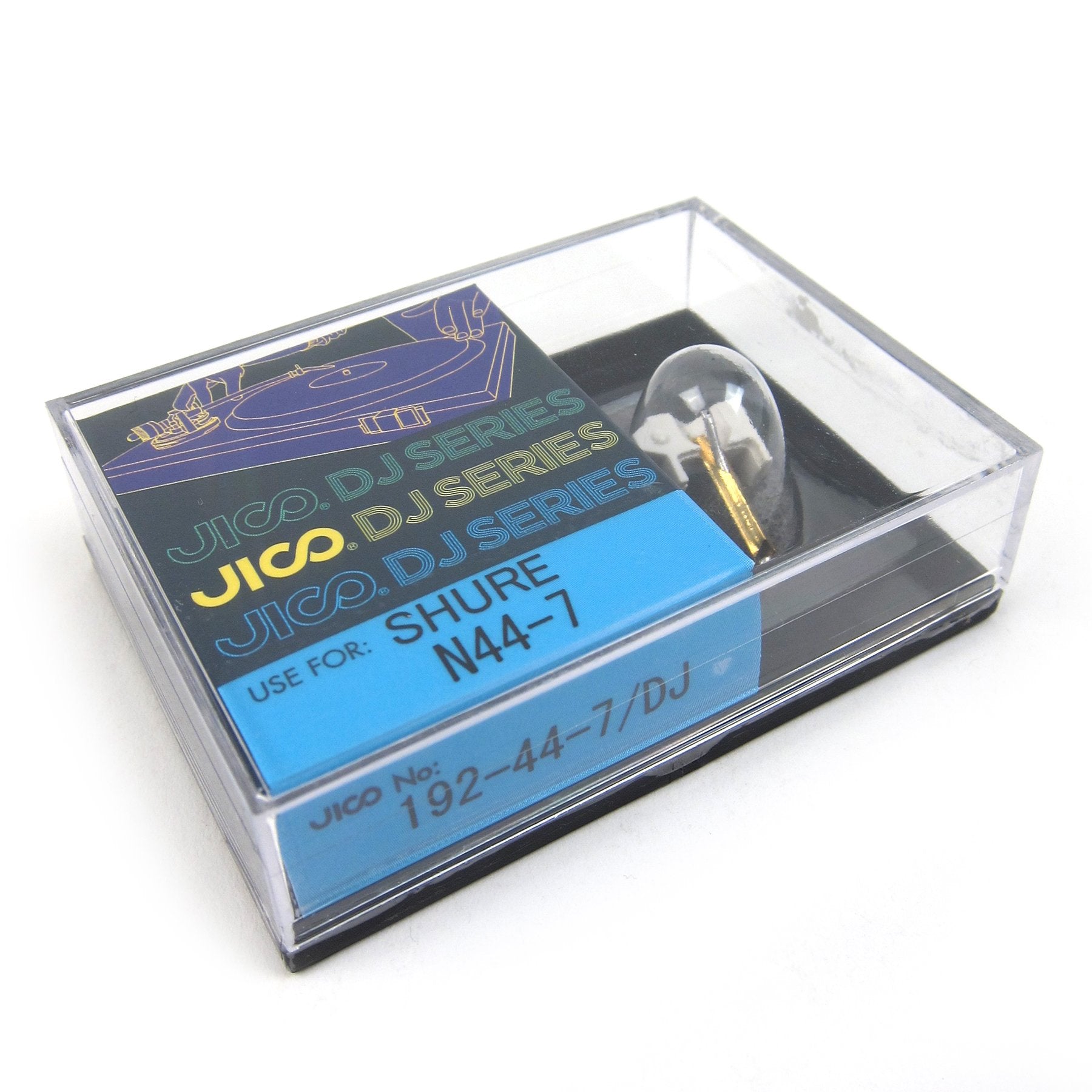 JICO: N44-7 DJ Replacement Stylus for Shure M44-7 Cartridge (192-44-7/DJ)