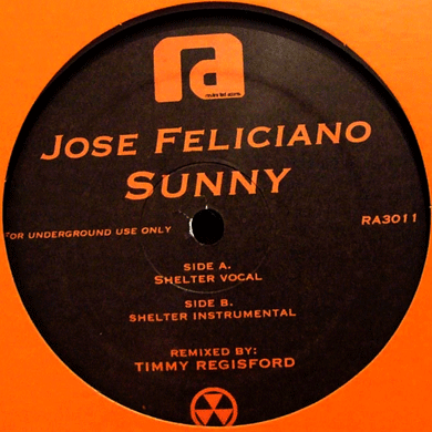 Jose Feliciano: Sunny (Shelter Remix) 12"