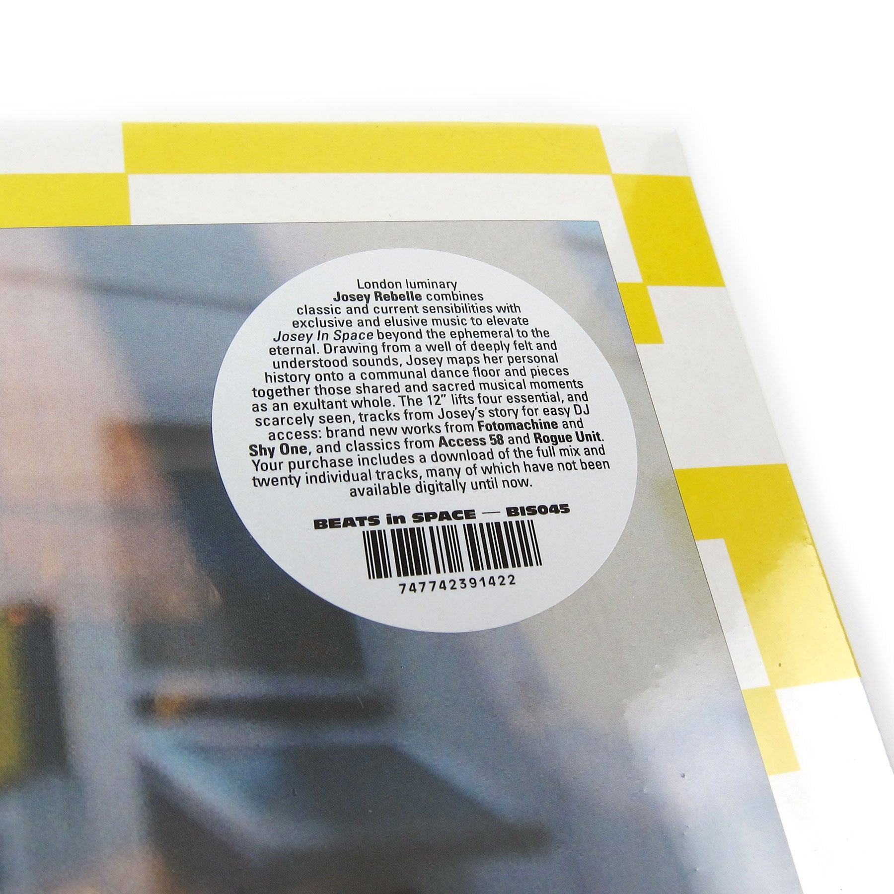 Josey Rebelle: Josey In Space Vinyl 12"