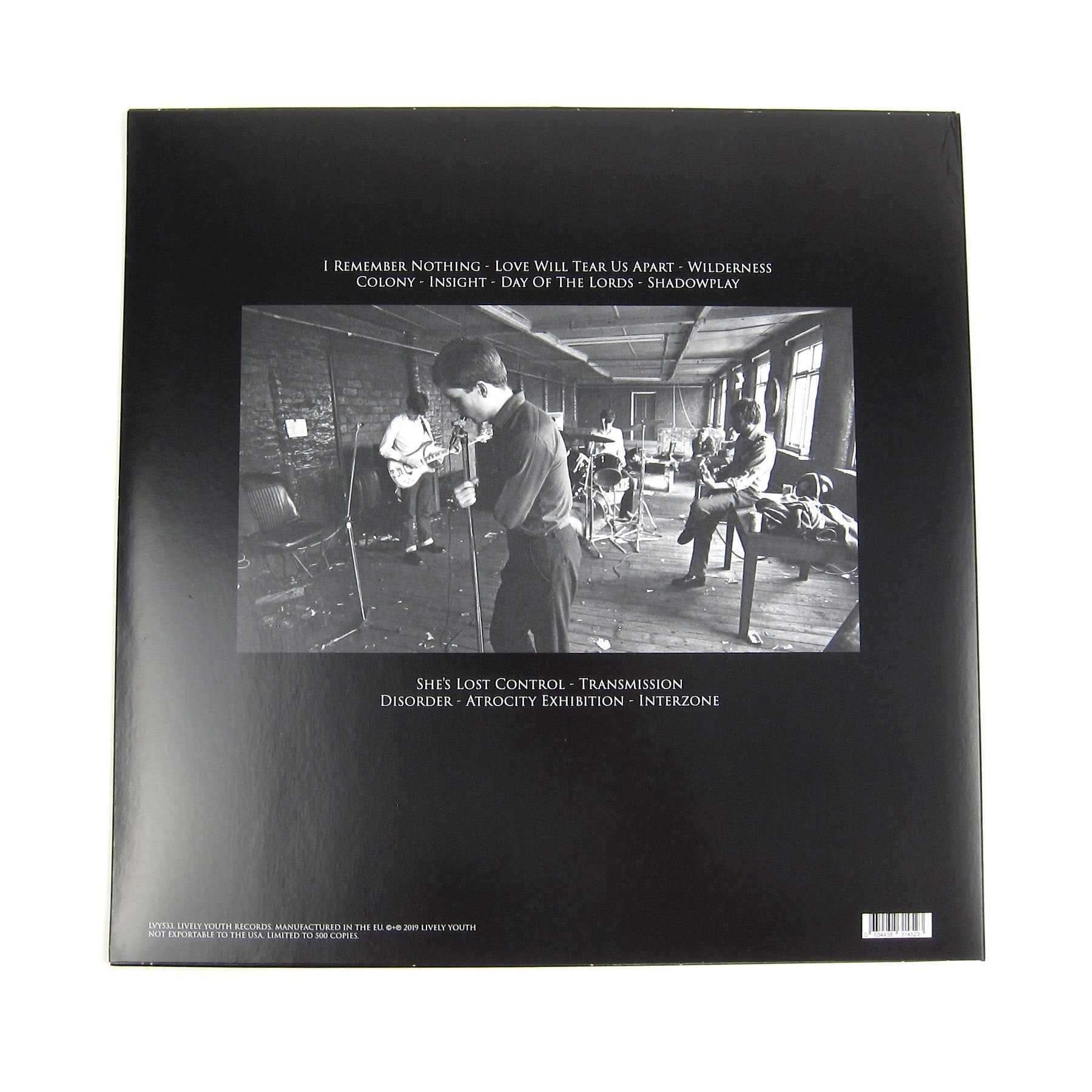 Joy Division: This Is The Room - Live At The Electric Ballroom 10/26/79 Vinyl LP