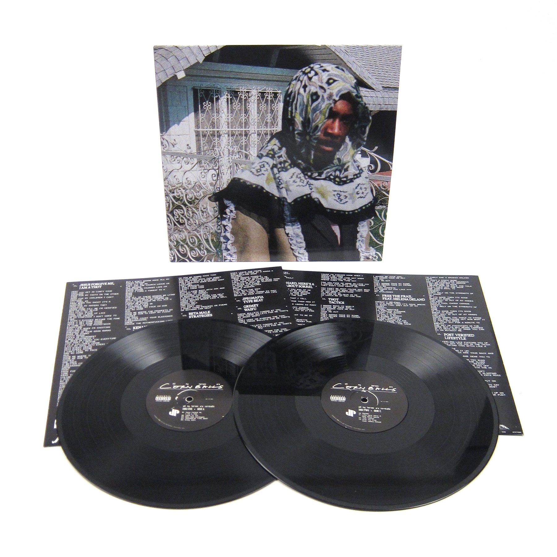 JPEGMAFIA: All My Heroes Are Cornballs Vinyl 2LP