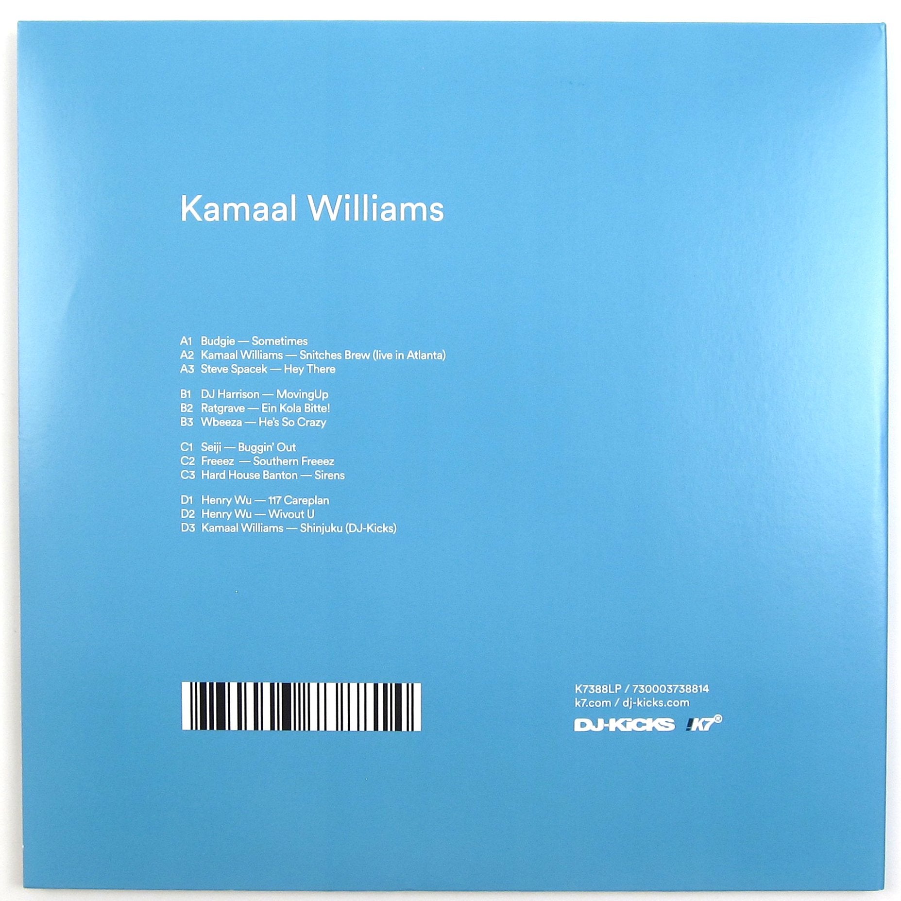 Kamaal Williams: DJ-Kicks Vinyl 2LP