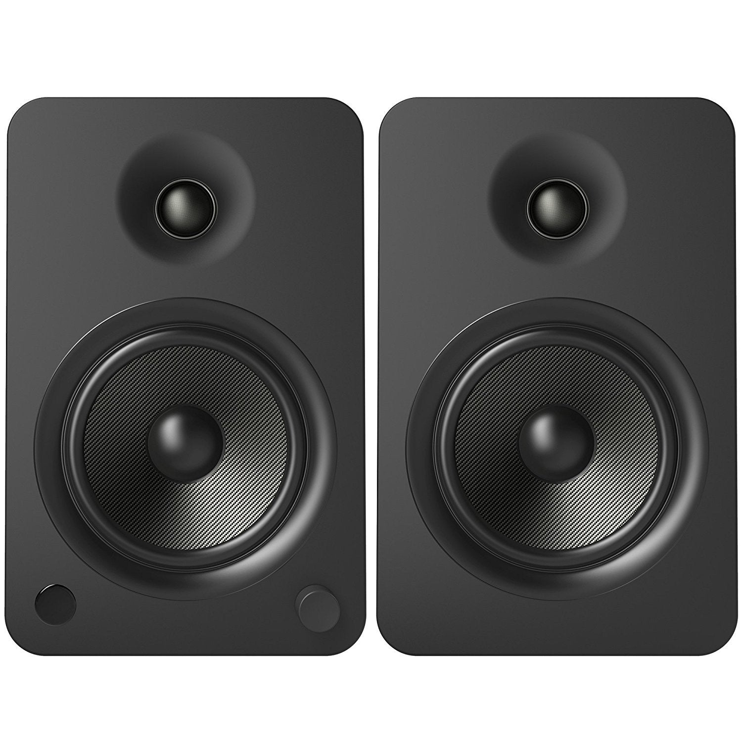 Kanto: YU6 Powered Bookshelf Speakers - Matte Black (YU6MB)