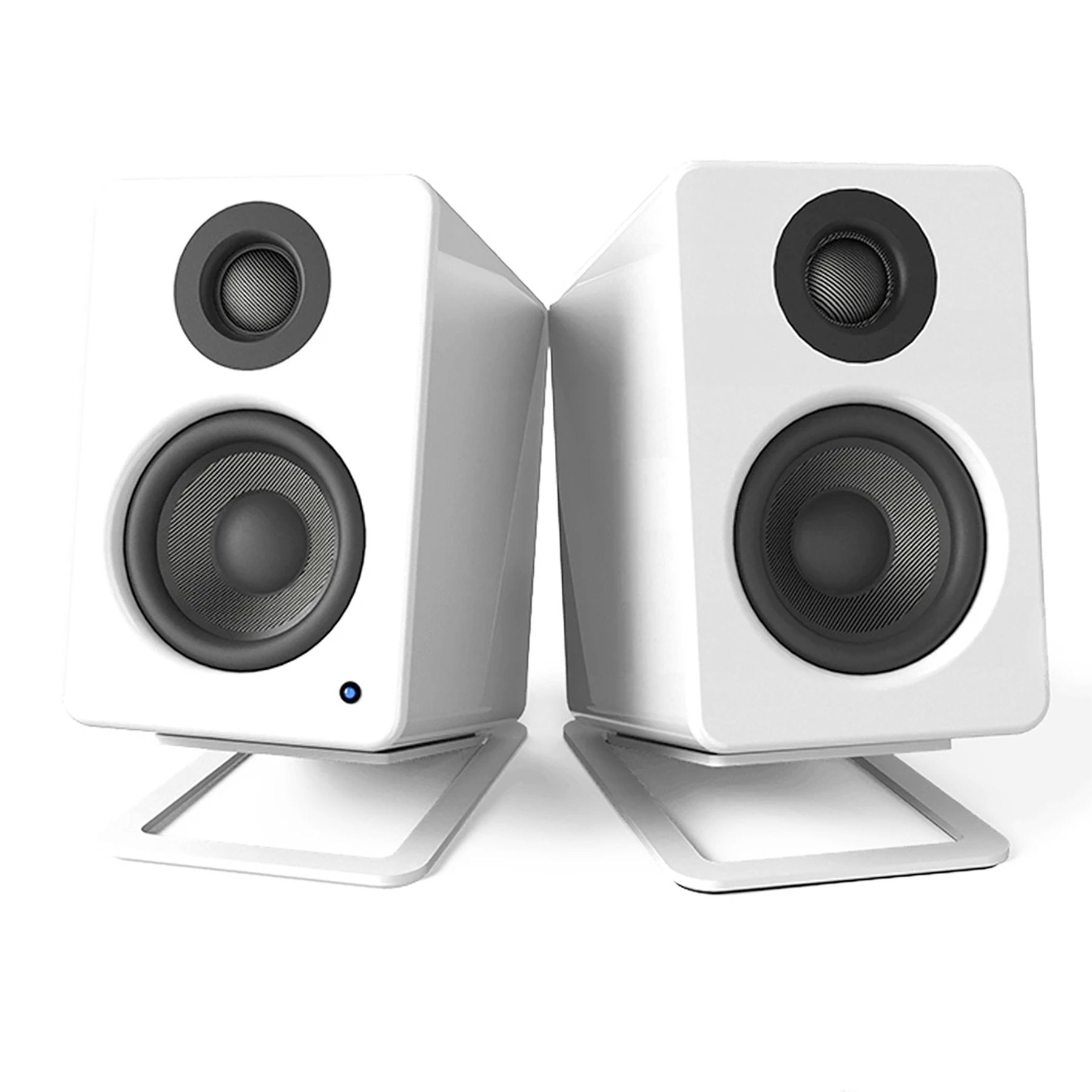 Kanto: S2 Desktop Speaker Stands for YU2  (White / Pair)