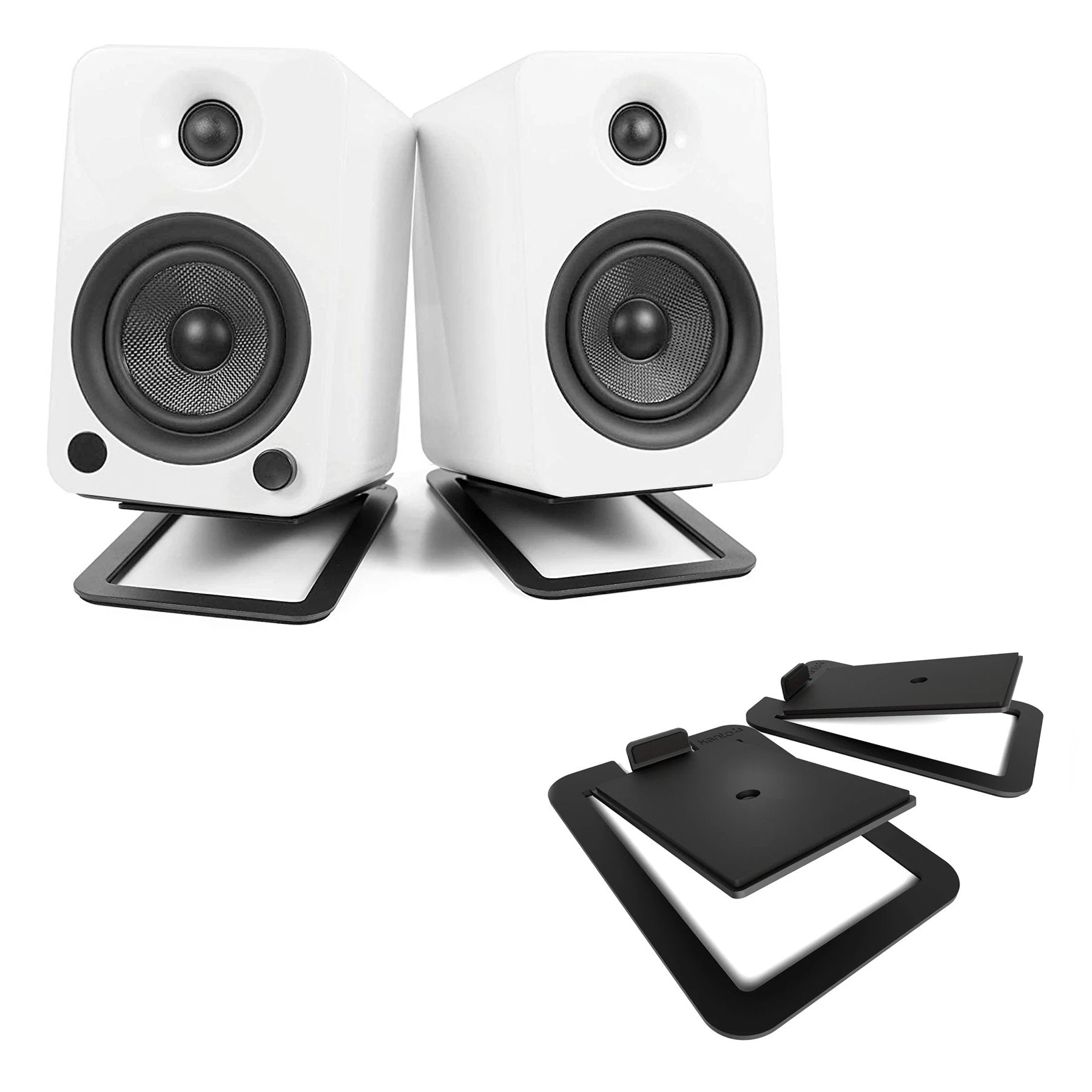 Kanto: S4 Speaker Stands for YU4 (Black / Pair)