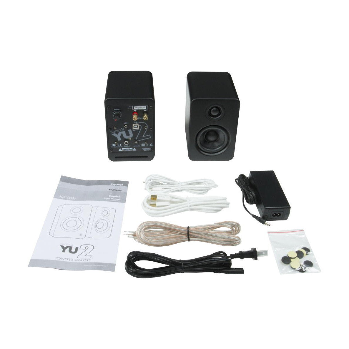 Kanto: YU2 Powered Bookshelf Speakers - Bamboo (YU2BAMBOO)