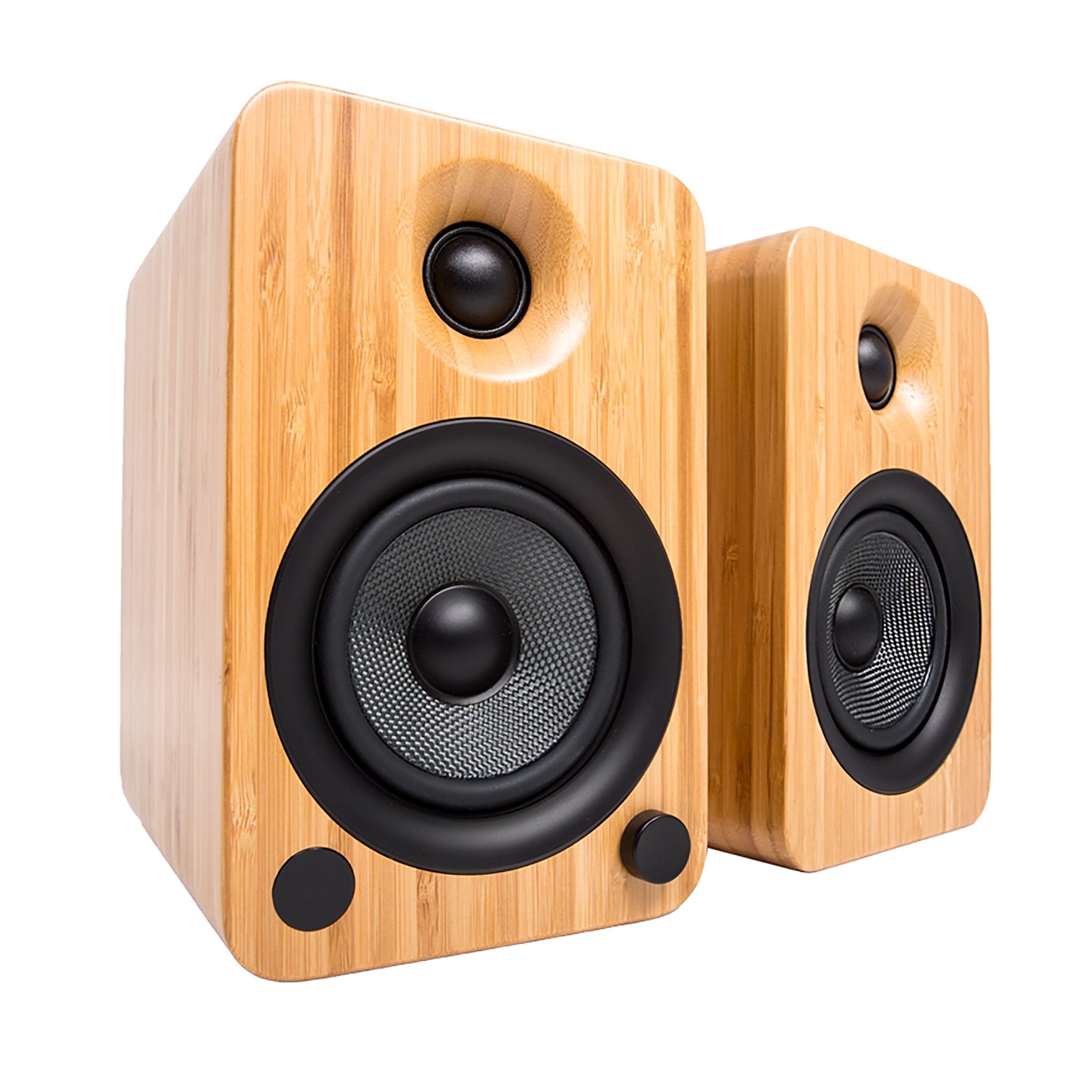 Kanto: YU4 Powered Bookshelf Speakers - Bamboo (YU4BAMBOO)