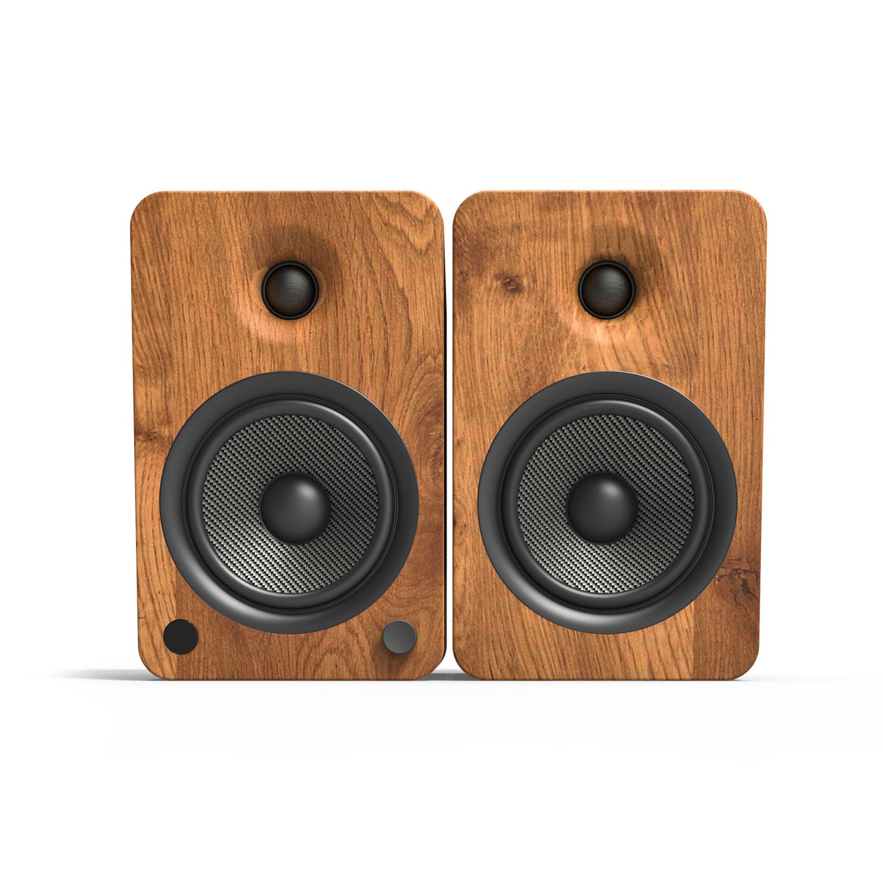 Kanto: YU6 Powered Bookshelf Speakers - Walnut (YU6WALNUT)