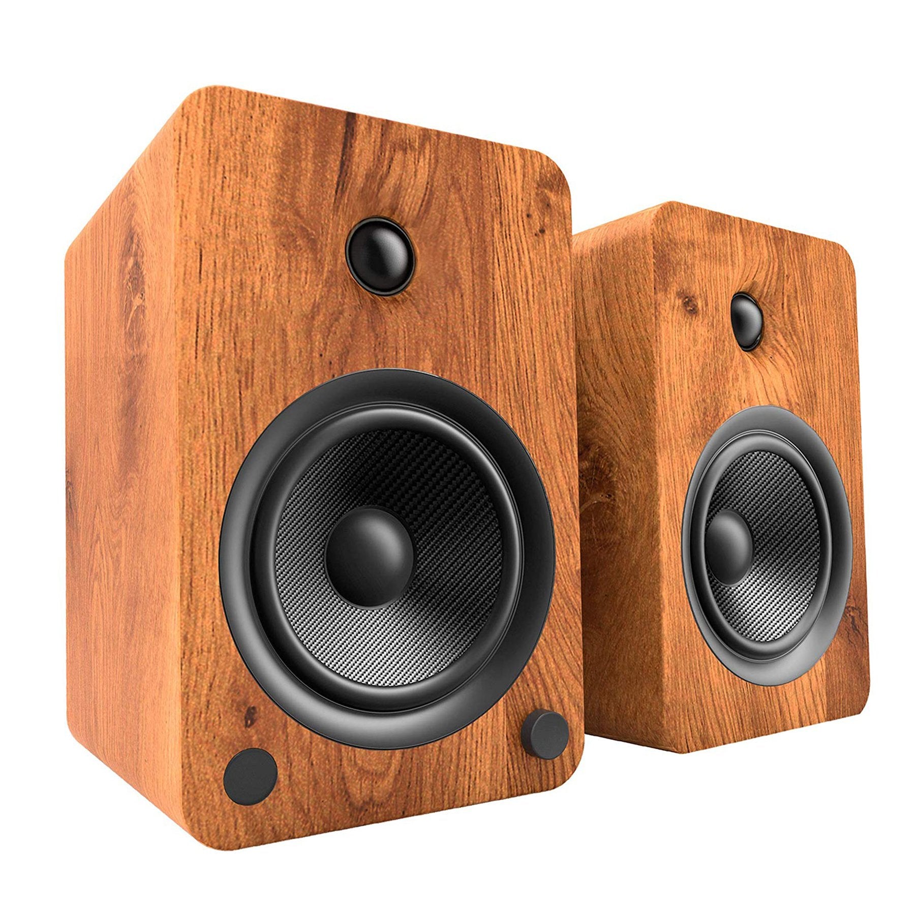 Kanto: YU6 Powered Bookshelf Speakers - Walnut (YU6WALNUT)