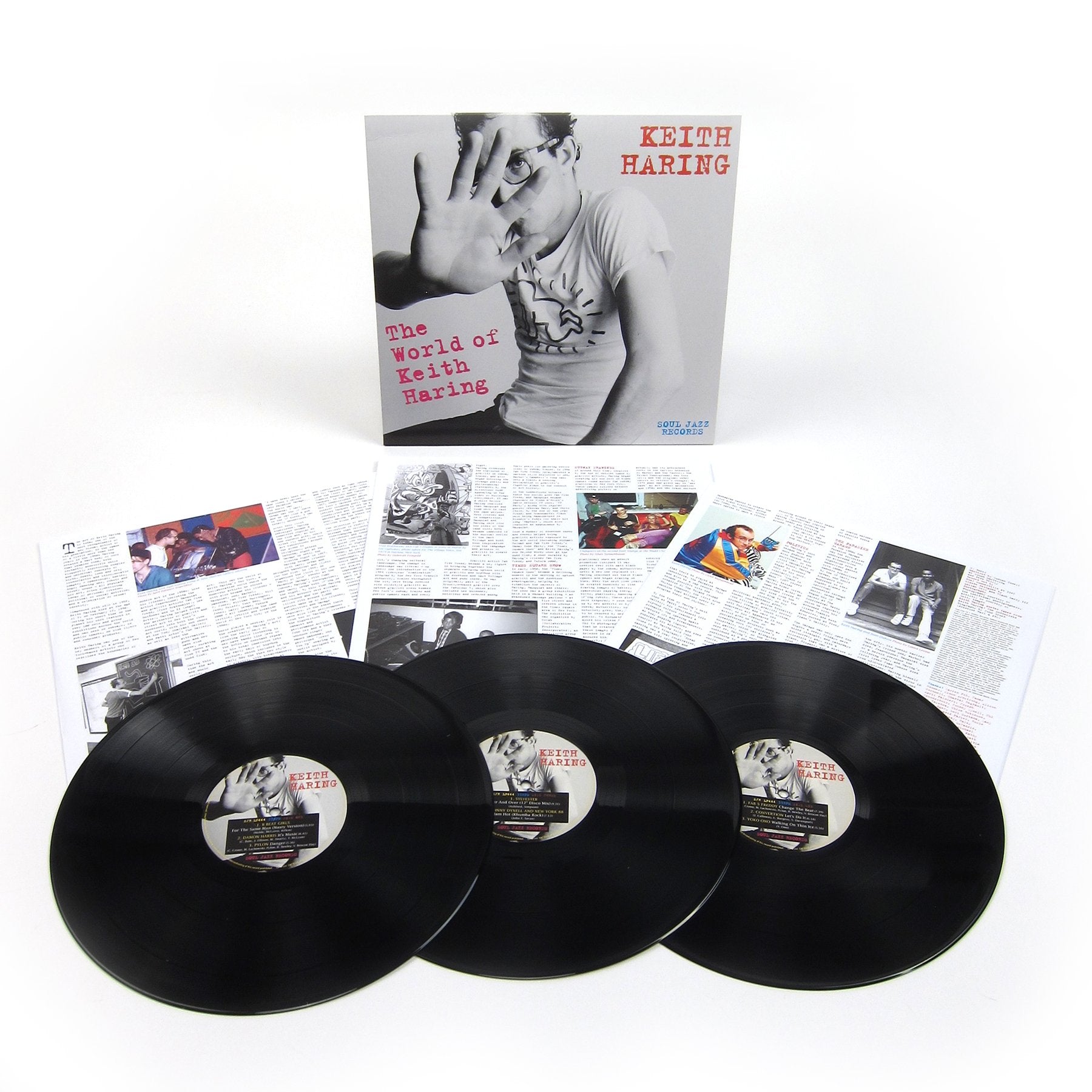 Soul Jazz Records: The World of Keith Haring Vinyl 3LP