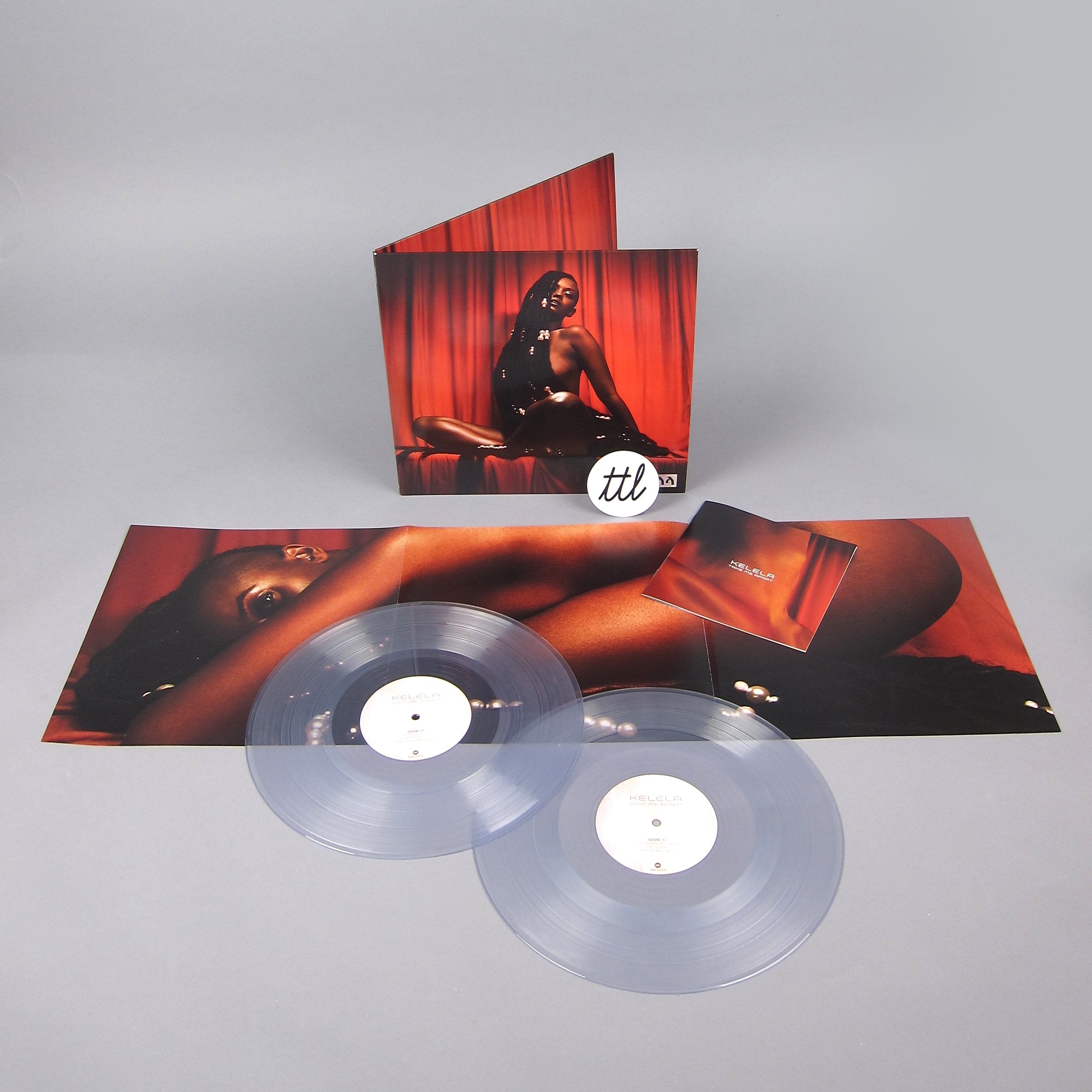 Kelela: Take Me Apart (Indie Exclusive Transparent Colored Vinyl) Vinyl 2LP