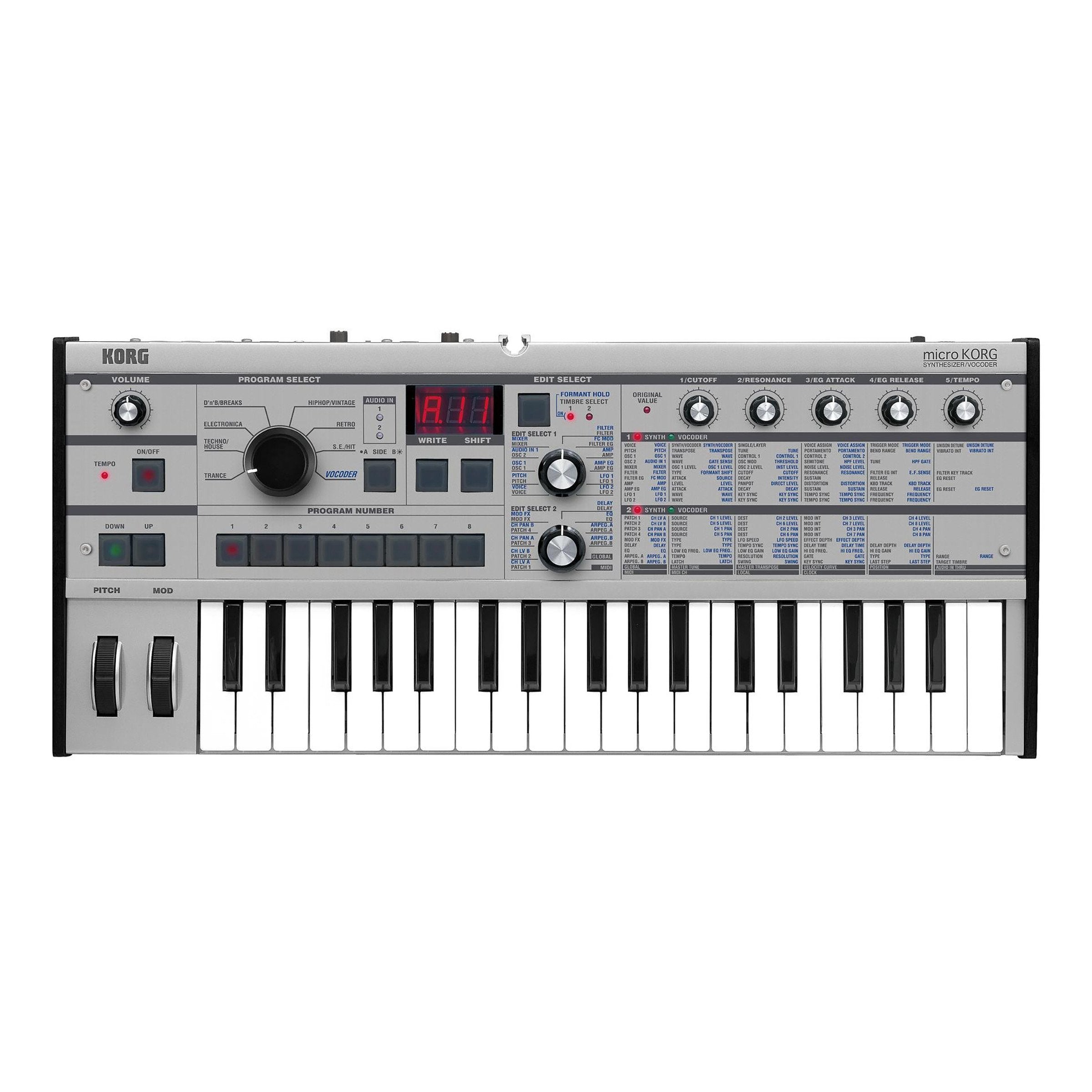 Korg: microKORG Synthesizer - Platinum Limited Edition